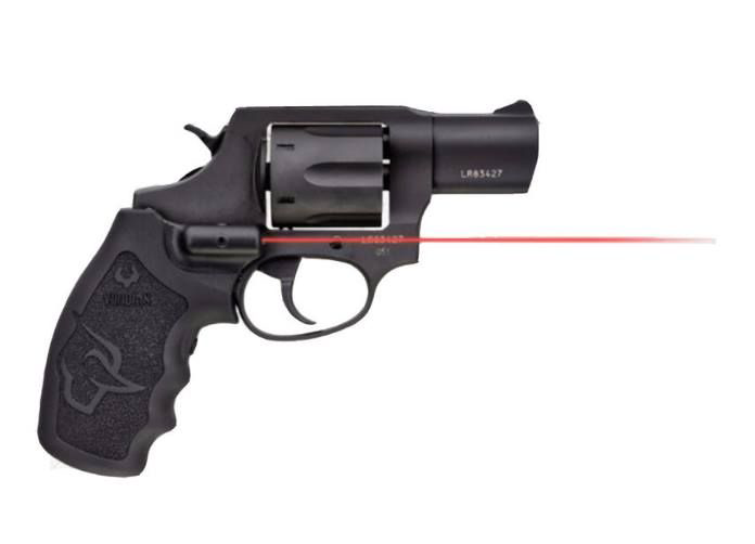 Taurus 856 UltraLite Revolver with Viridian Red Laser Grip