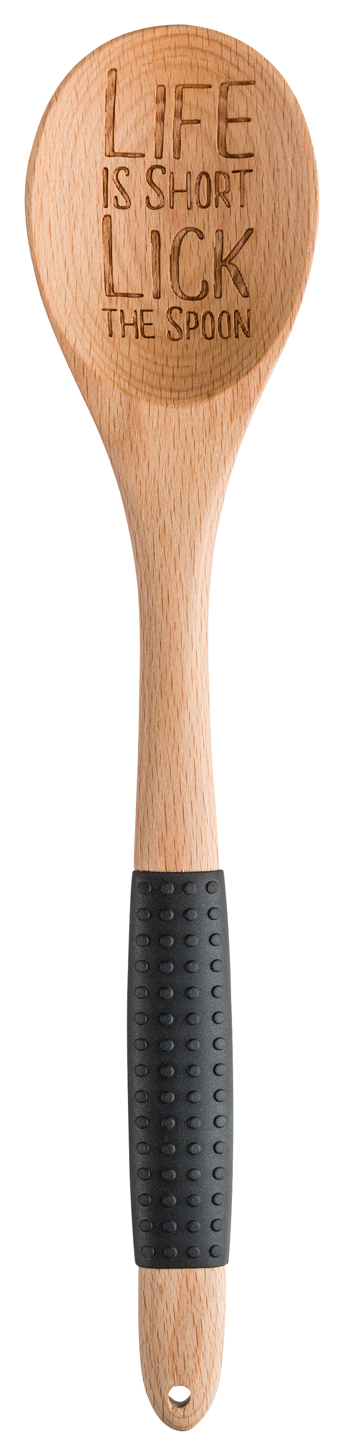 Bass Pro Shops Life is Short Wooden Spoon