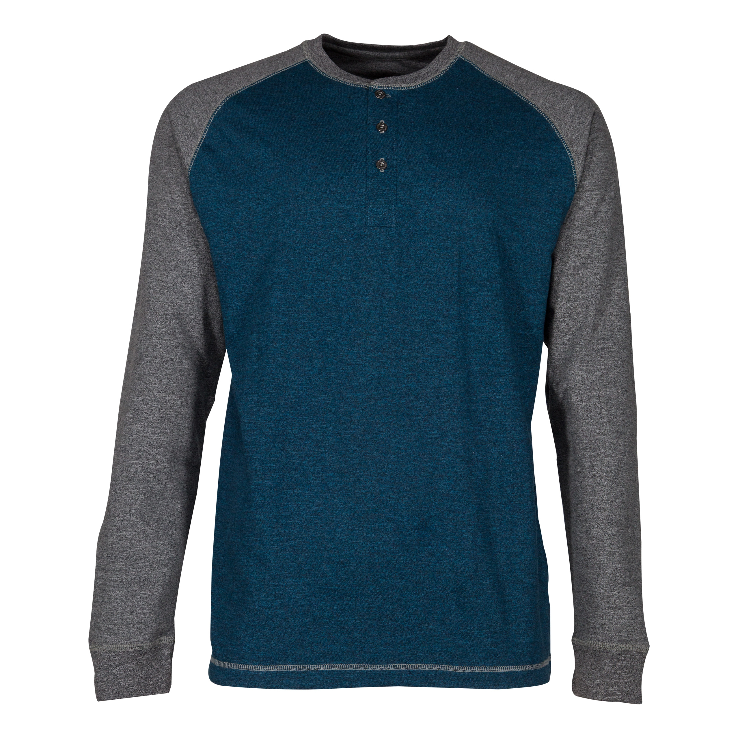 REDHEAD Gray's Creek Raglan Long-Sleeve Henley for Men