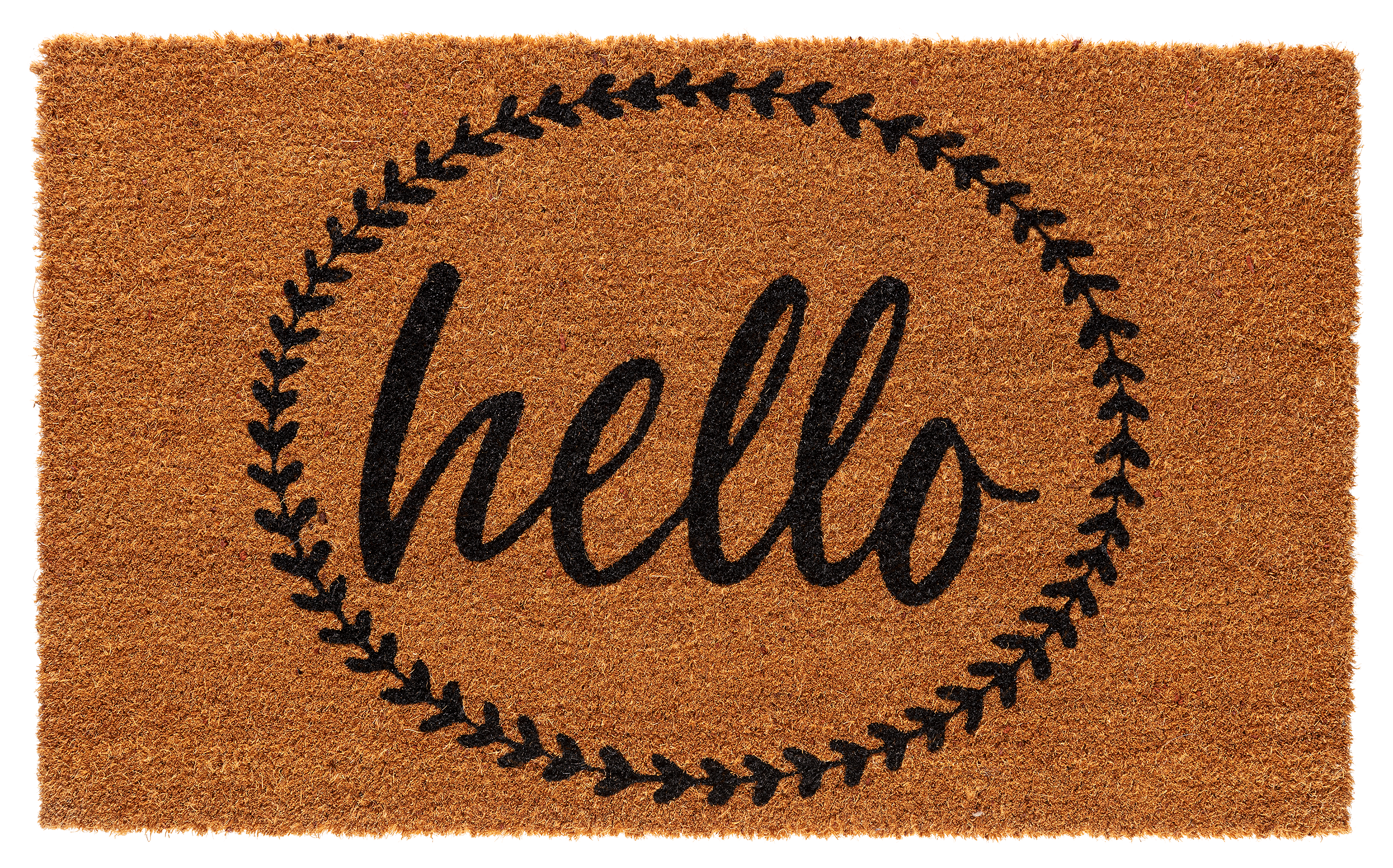 White River Home Hello Coir Mat - 100790171-2843961 - Decor Help keep your floors pristine with the White Rive sku 100790171-2843961