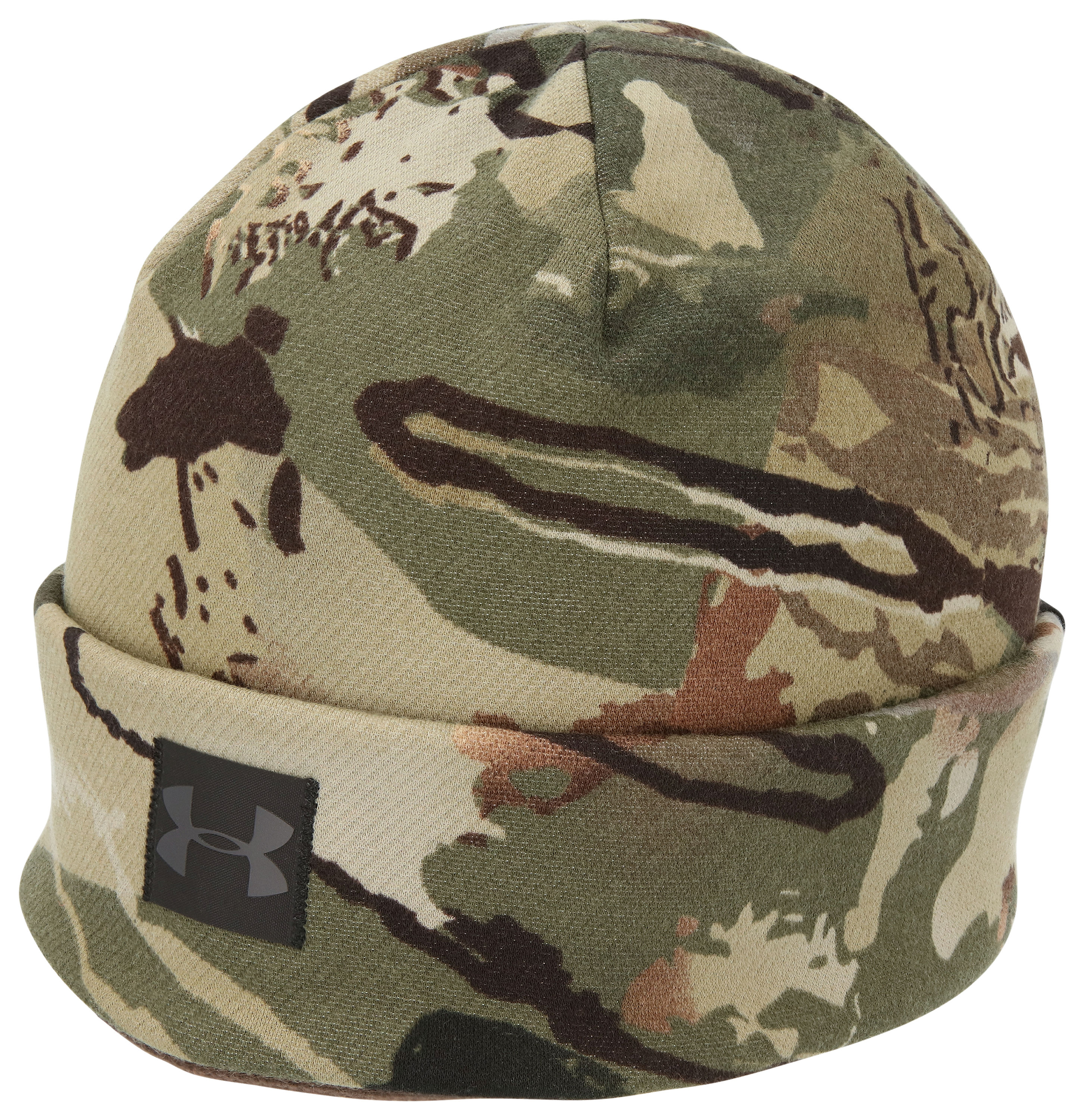 Under Armour Men's Camo Big Flag Logo Hat Cap Realtree Edge/Scribe