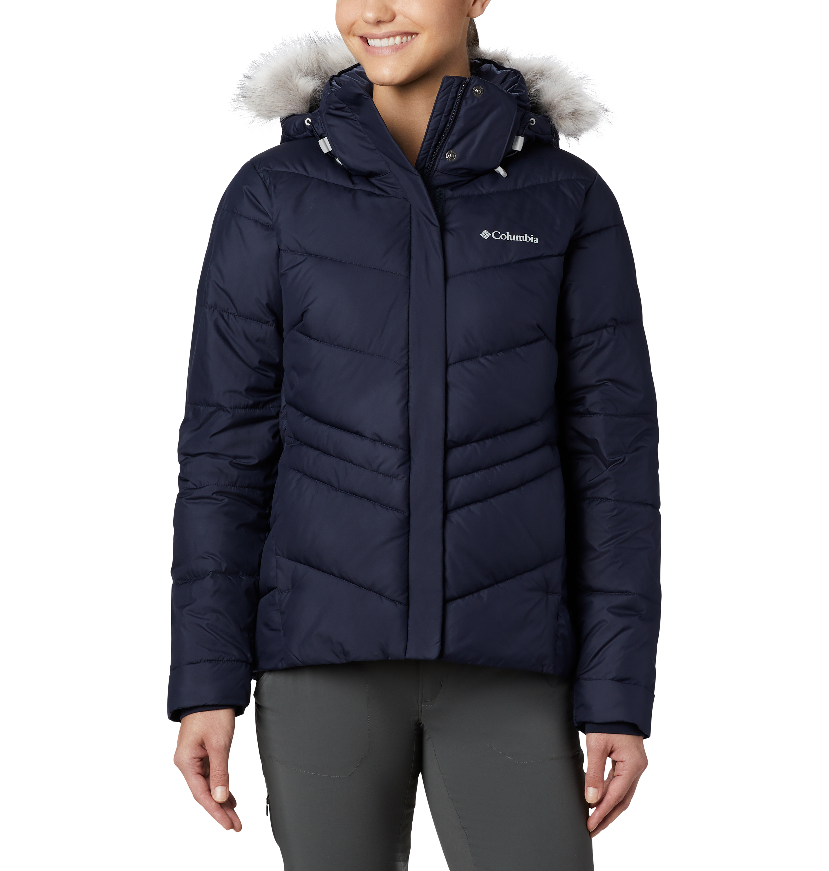 Image of Columbia Peak to Park Insulated Jacket for Ladies - Dark Nocturnal - M