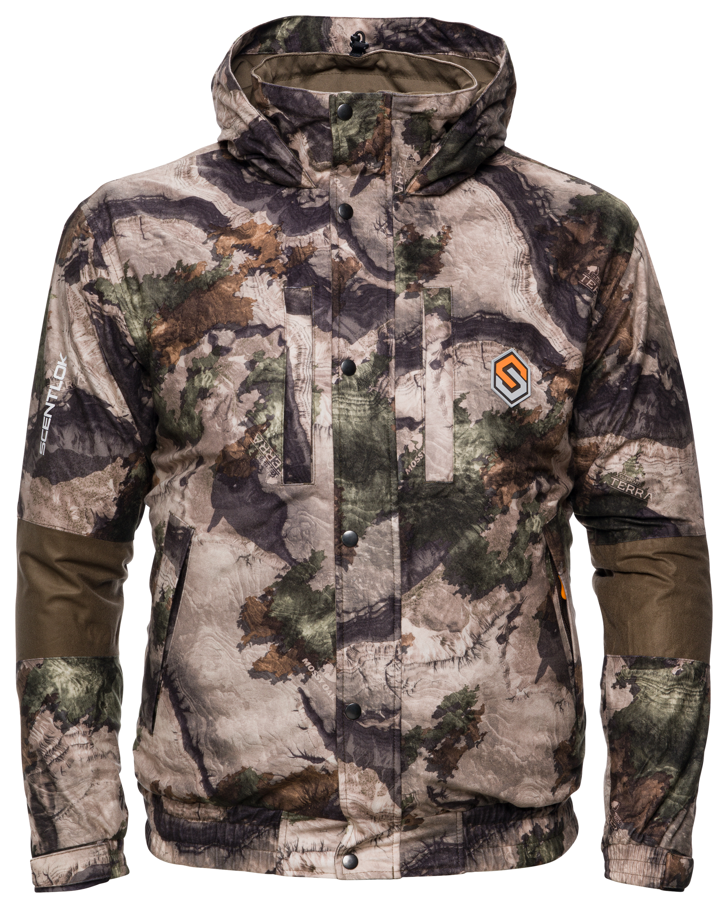 ScentLok Morphic 3-in-1 Waterproof Jacket for Men - Mossy Oak Elements Terr