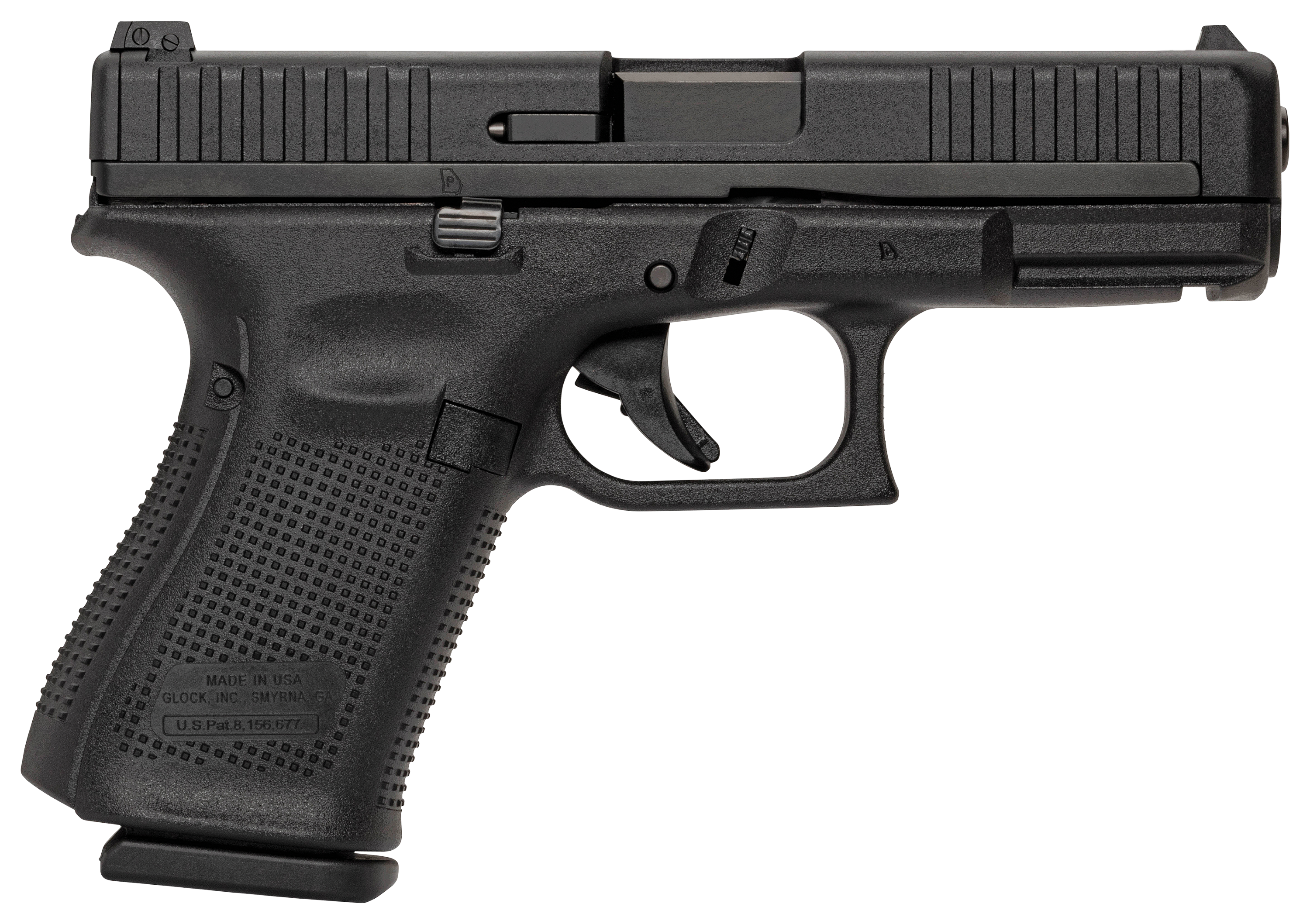 GLOCK G44 Compact Semi-Auto Pistol - .22 LR - Black nDLC