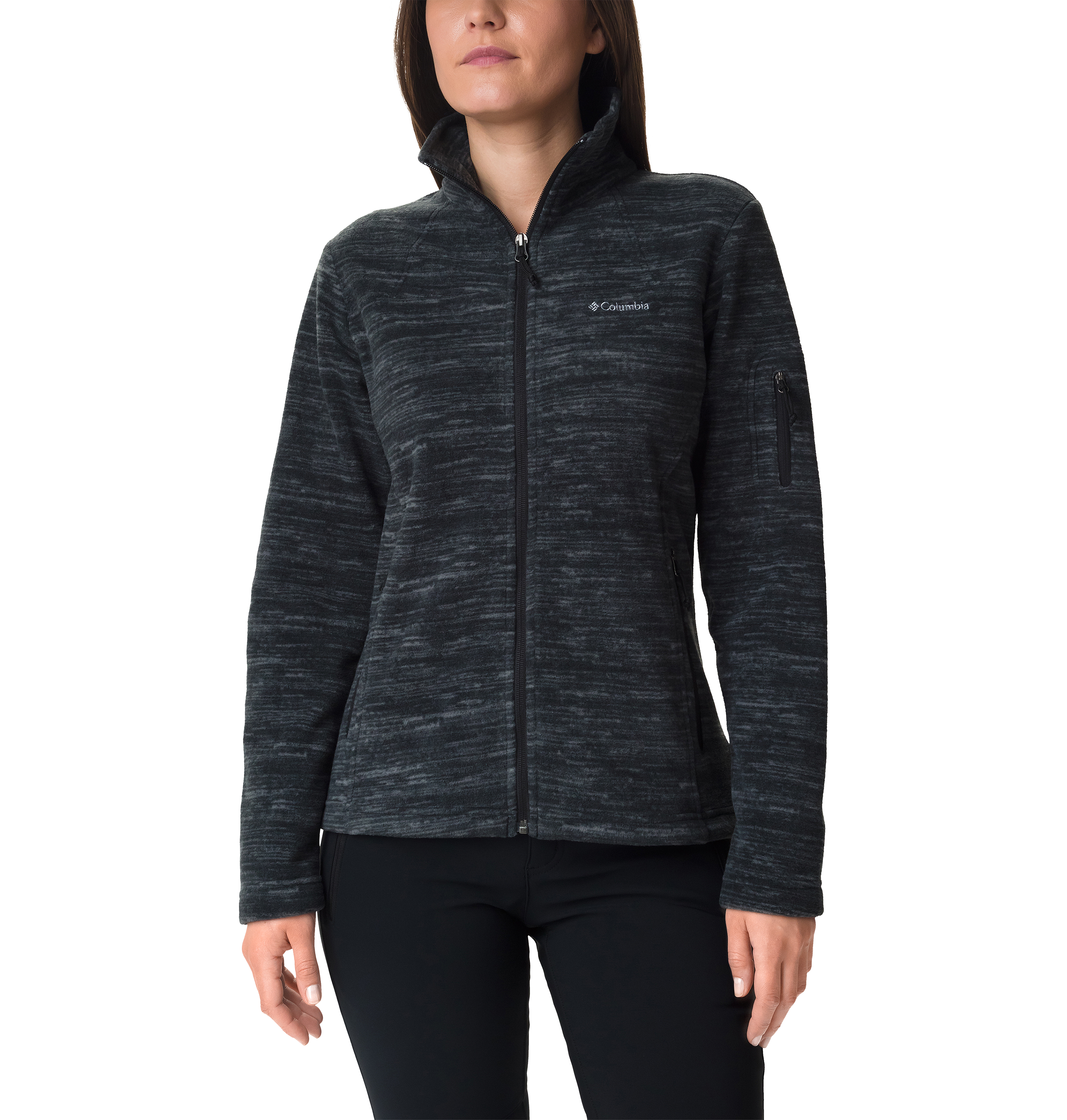 columbia women's fast trek ii full zip fleece jacket