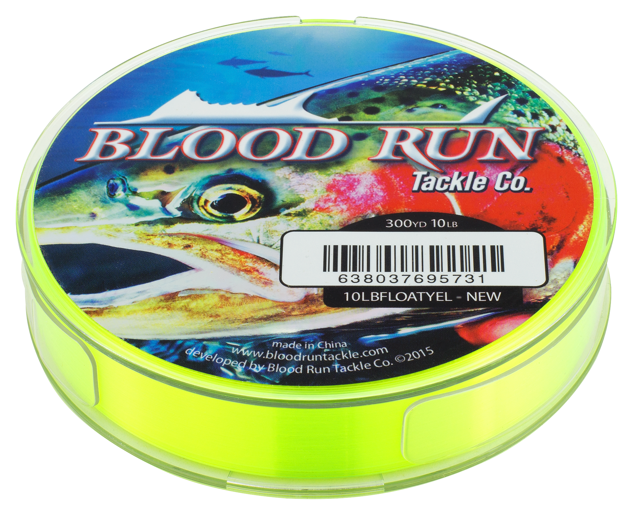 .com : Blood Run Fishing Floating Monofilament 12lb 300 Yards Clear  Centerpin : Sports & Outdoors
