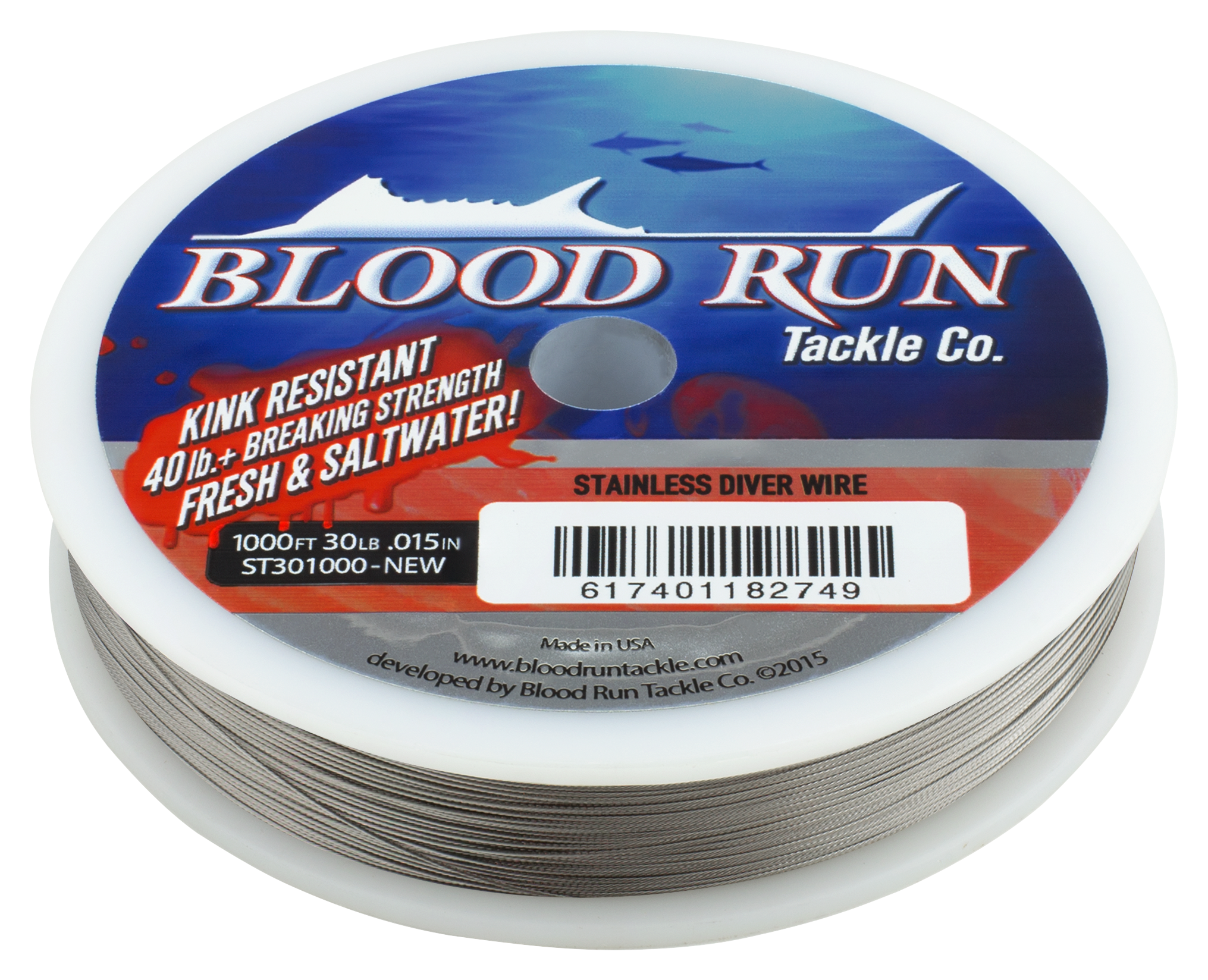 Blood Run Tackle Stainless Trolling Wire