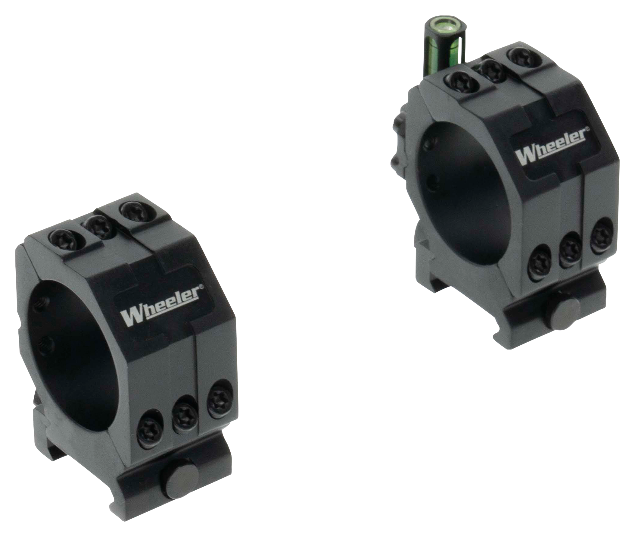 Image of "Wheeler Picatinny 2-Piece Scope Rings - .78"" - 1"""