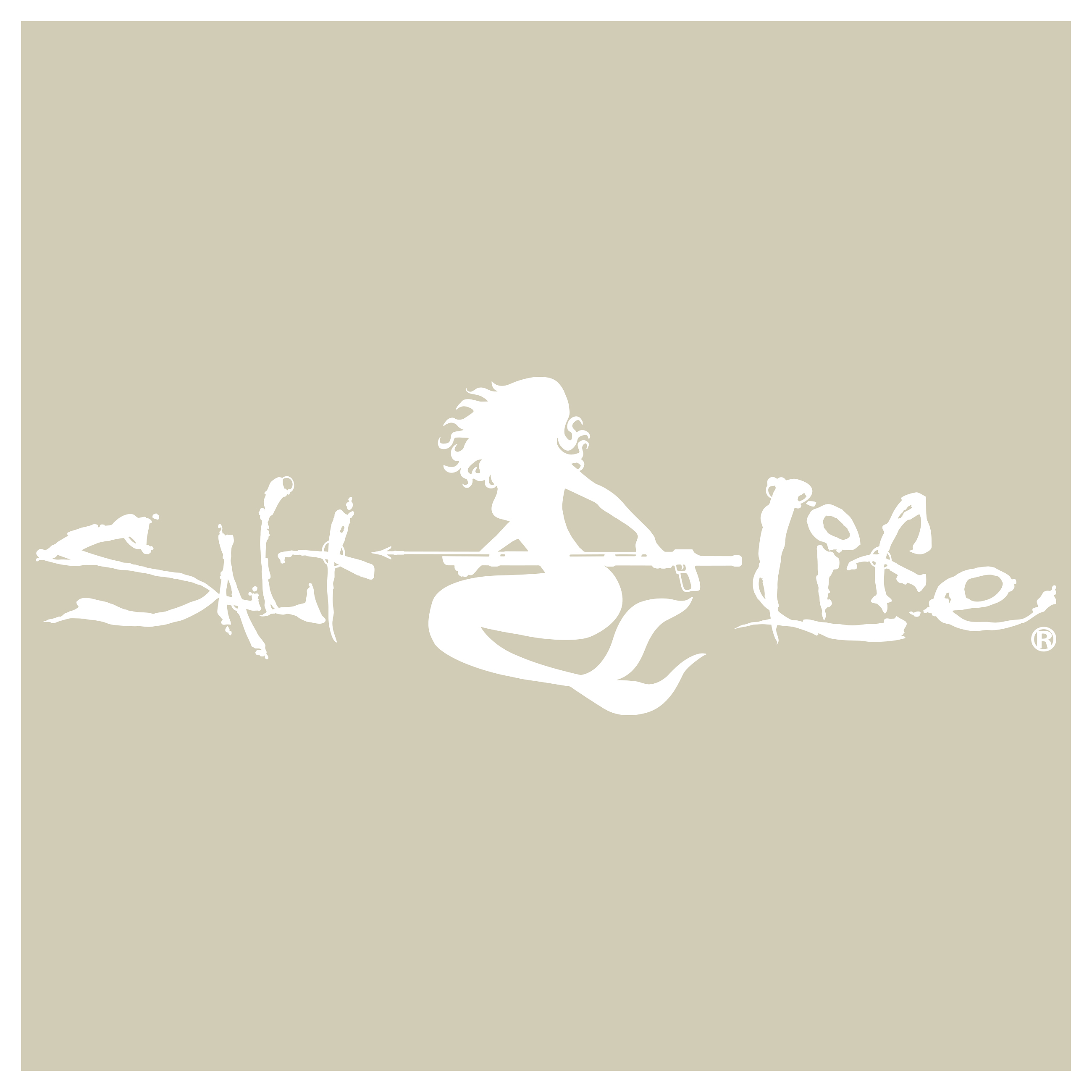 Salt Life Signature Mermaid Decal