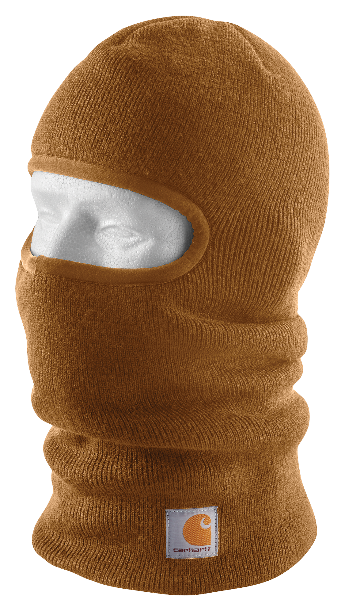Carhartt Knit Insulated Face Mask for Men - Carhartt Brown