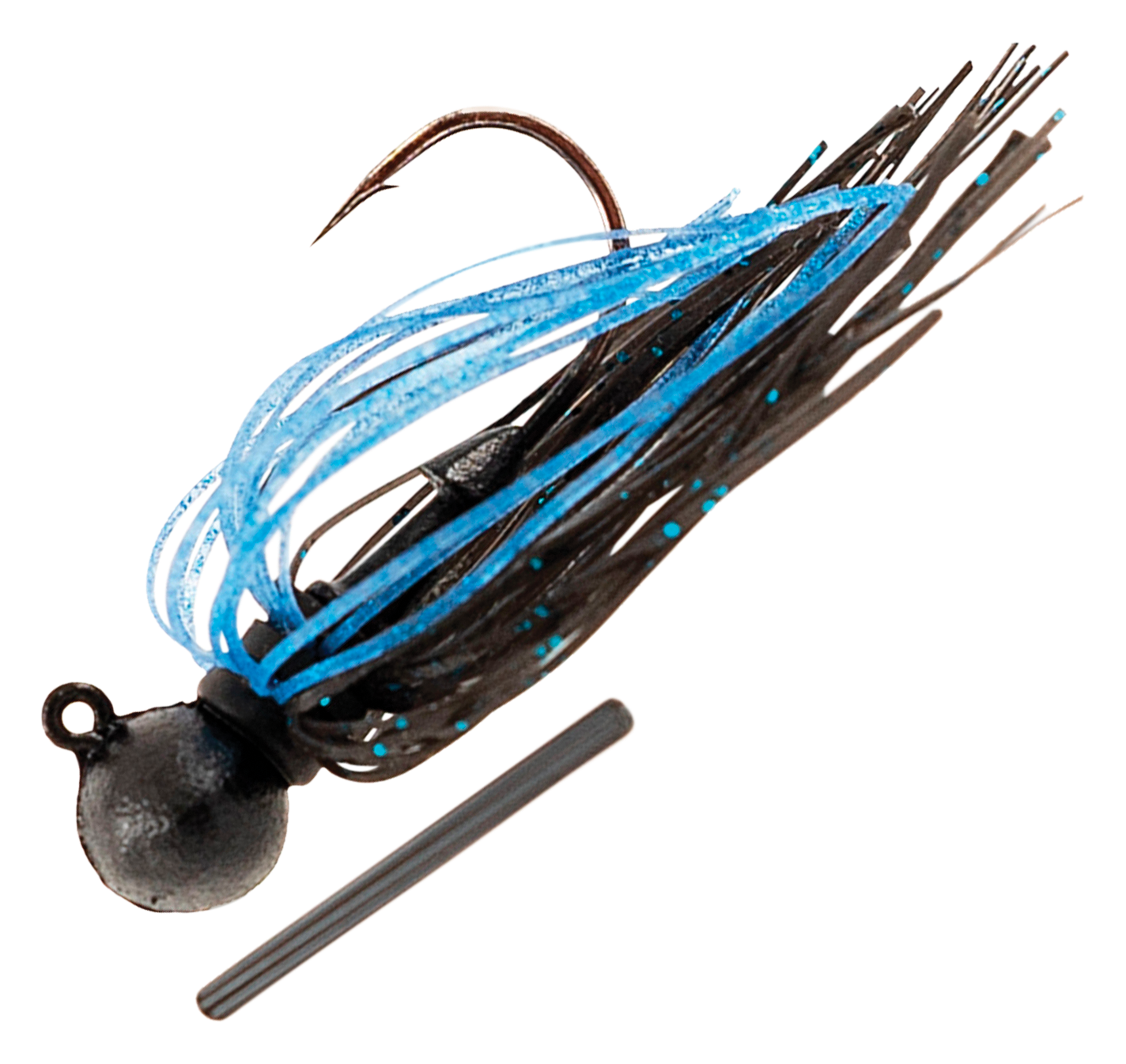 Missile Jigs Ikes Micro Football Jig - 1/4 oz. - Black Blue