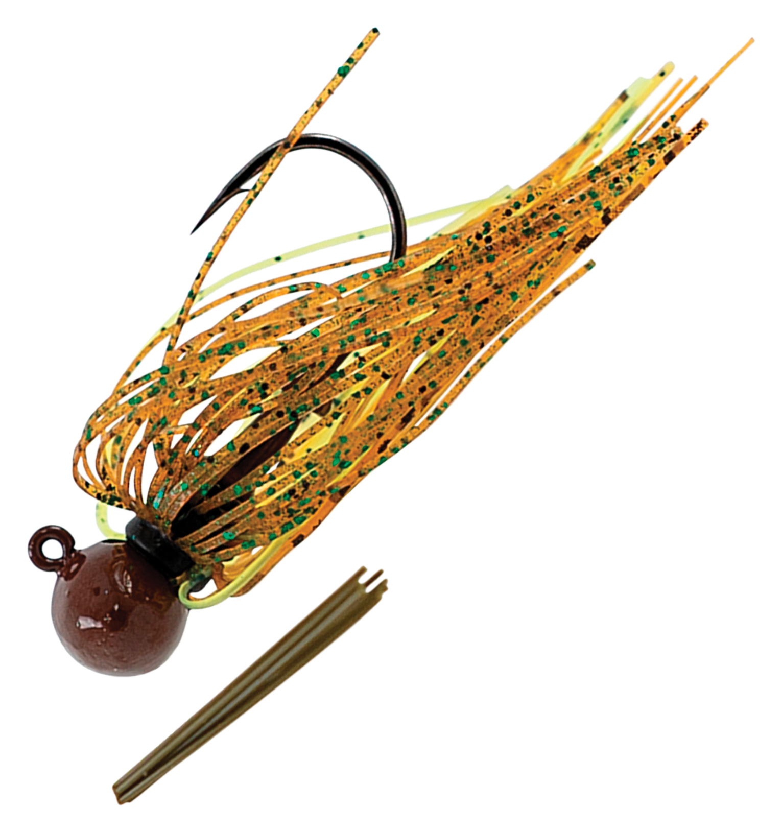 Missile Jigs Ikes Micro Football Jig - 1/4 oz. - Sunfish Chartreuse - 100784567-2856085 - Fishing Downsizing for the deep finesse bass bite is easy  sku 100784567-2856085