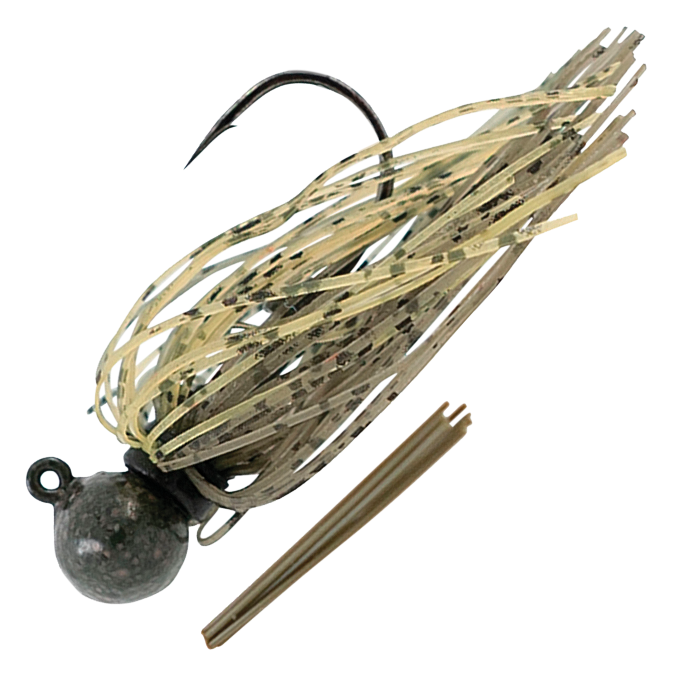 Missile Jigs Ikes Micro Football Jig - 1/4 oz. - Watermelon and Chartreuse