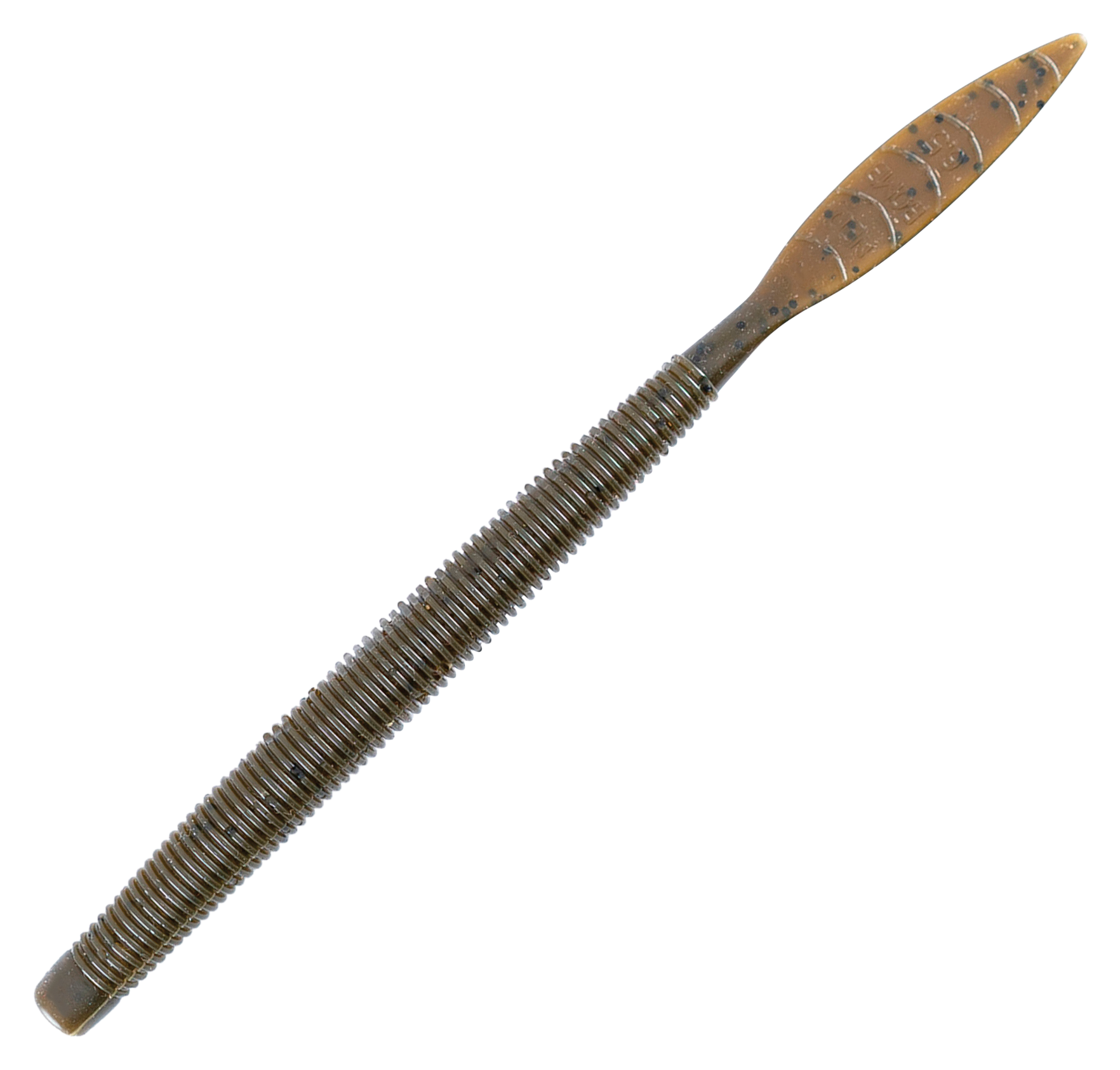 Missile Baits Quiver Worm - 6-1/2 - Green Pumpkin