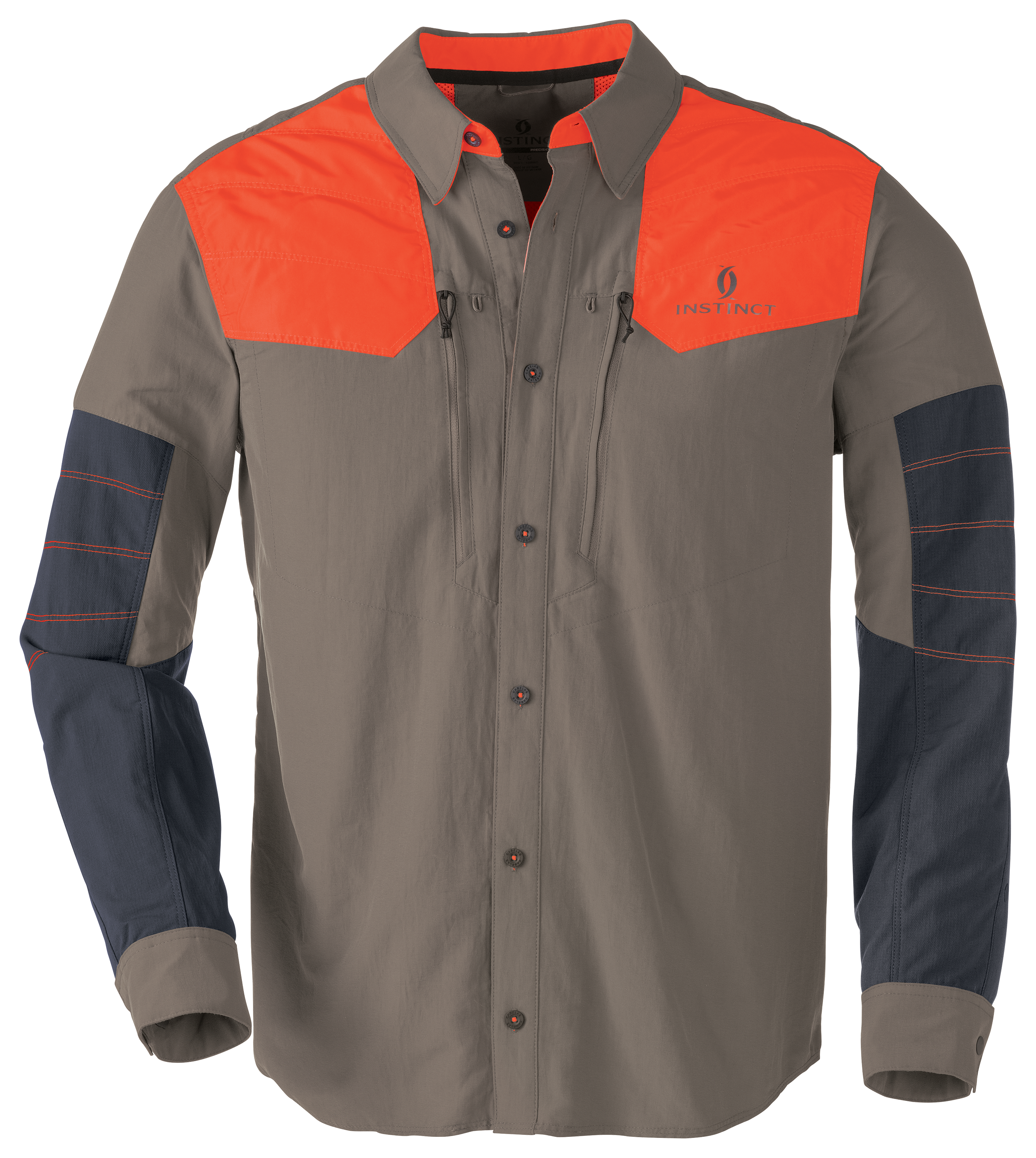 Cabelas Instinct Prairie Runner Button-Down Long-Sleeve Shirt with 4MOST S
