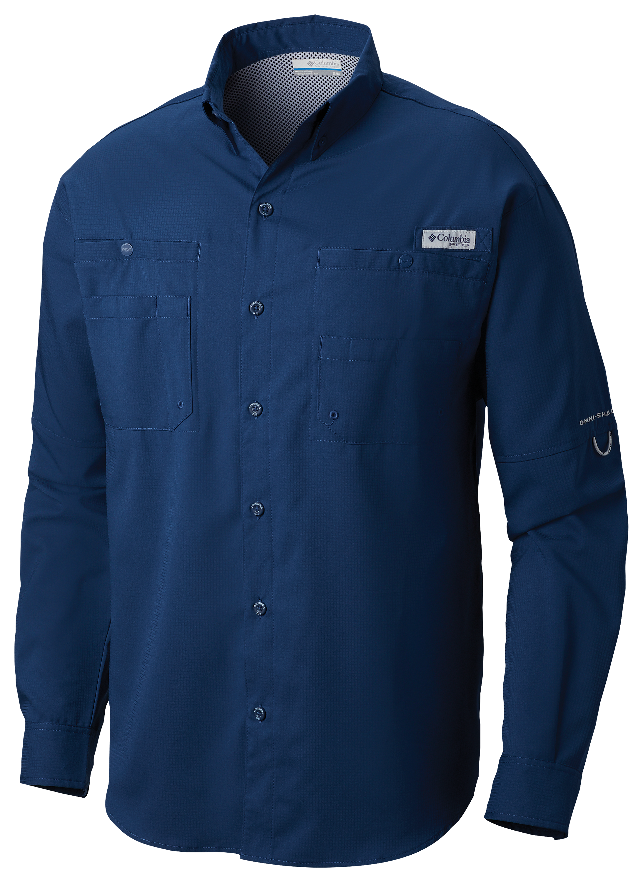 Image of Columbia Tamiami II Long-Sleeve Shirt for Men - Carbon - L