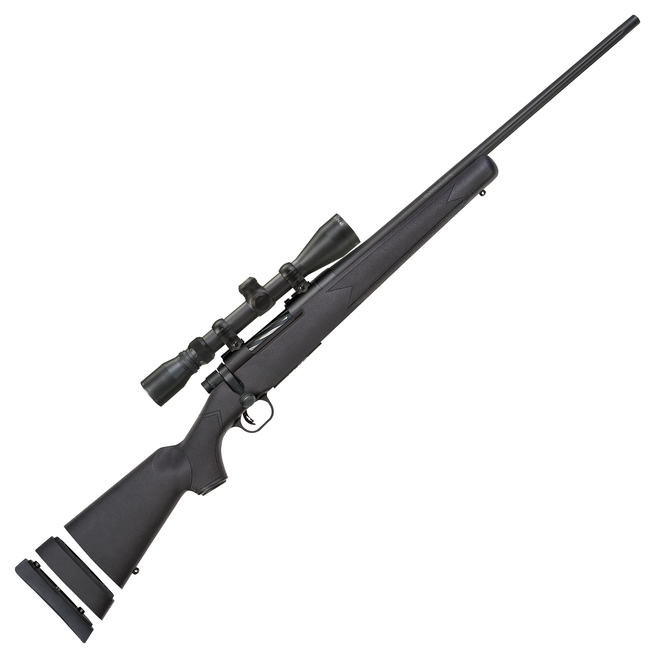 Mossberg Patriot Super Bantam BoltAction Rifle with Scope  350 Legend  22 Black