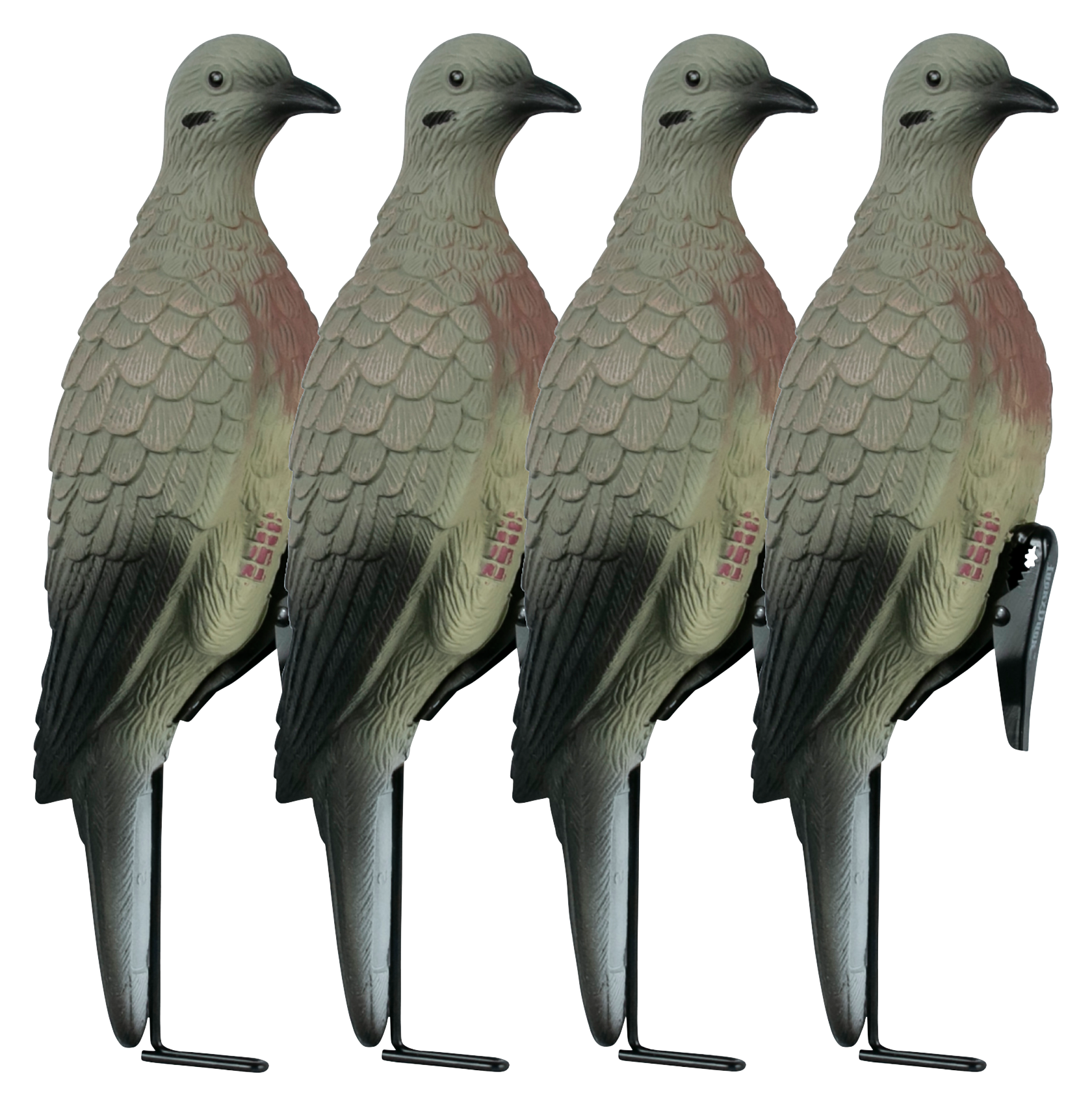 Lucky Duck Clip-On Dove Decoys with Stakes