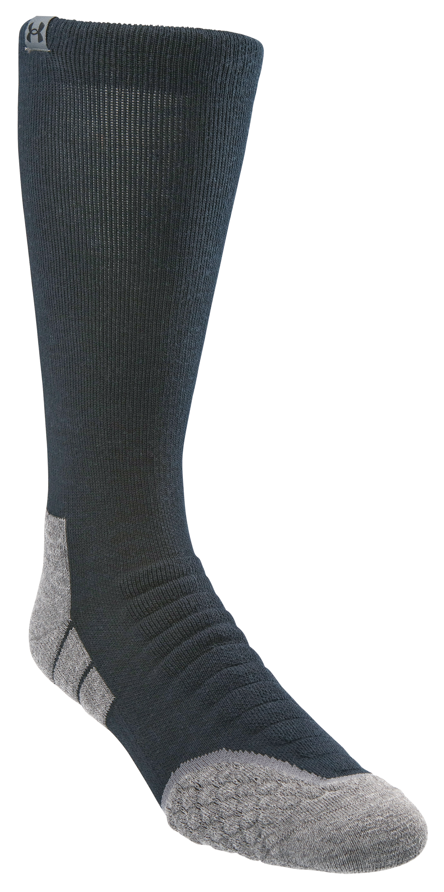 Under Armour All-Season Boot Socks for Men - Black - L