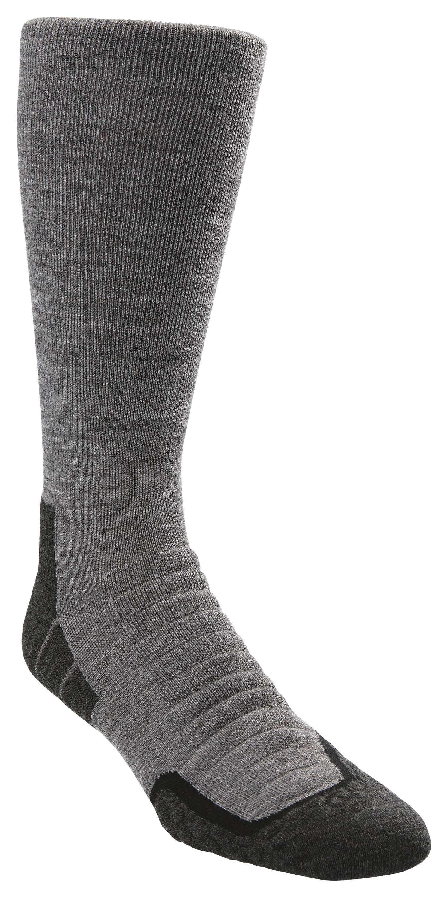 Under Armour All-Season Boot Socks for Men - Pitch Grey - L