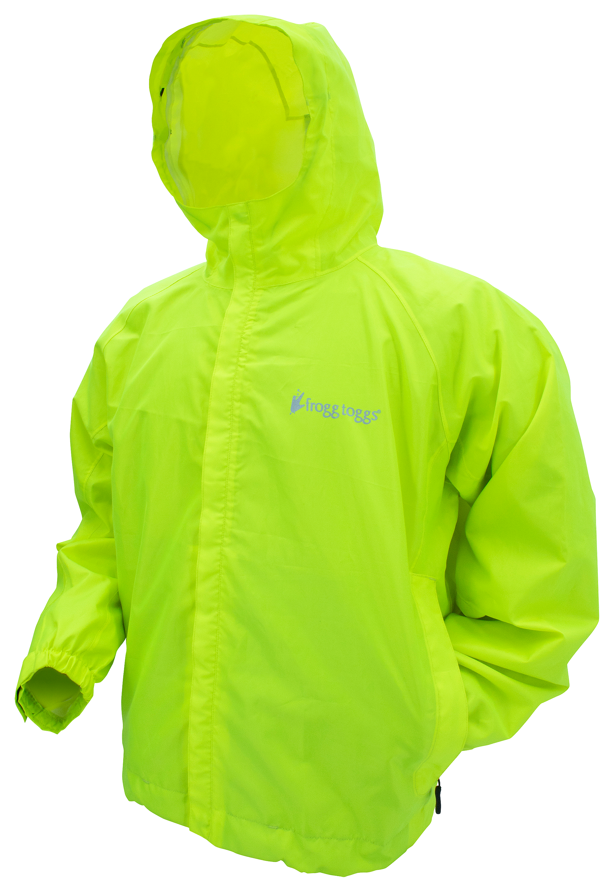 frogg toggs StormWatch Jacket for Men - Hi Vis Yellow - 2XL - 100786840-2858302 - Coats and Jackets Bringing heavy-duty 100% nylon 420-denier fabric,  sku 100786840-2858302