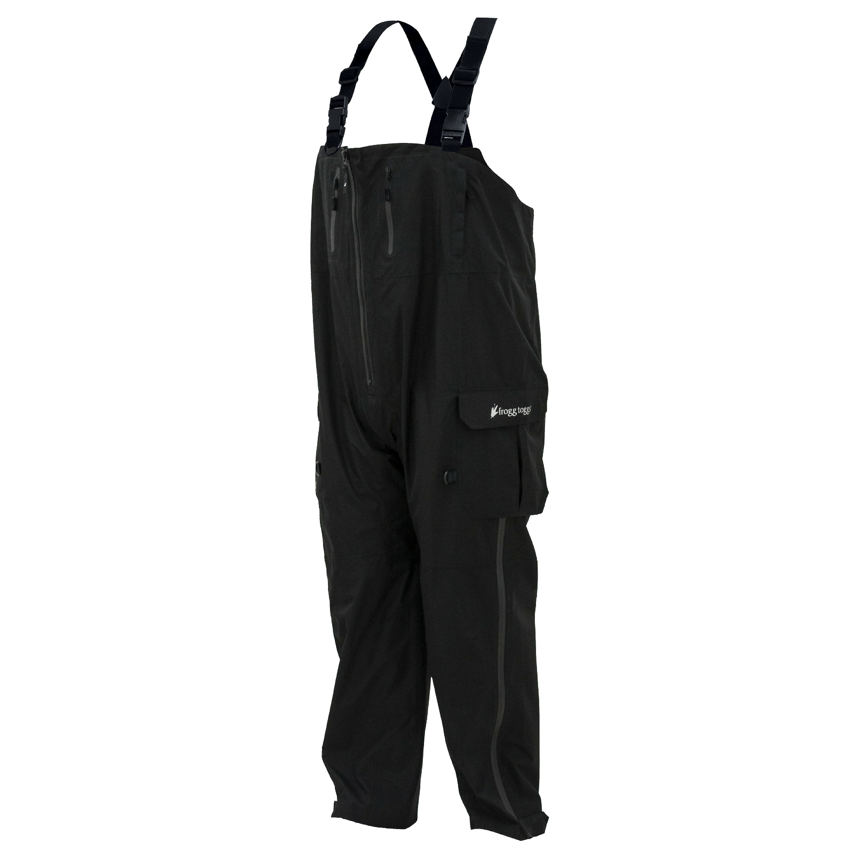 frogg toggs Java Toadz 2.5 Bibs for Men - Black - L