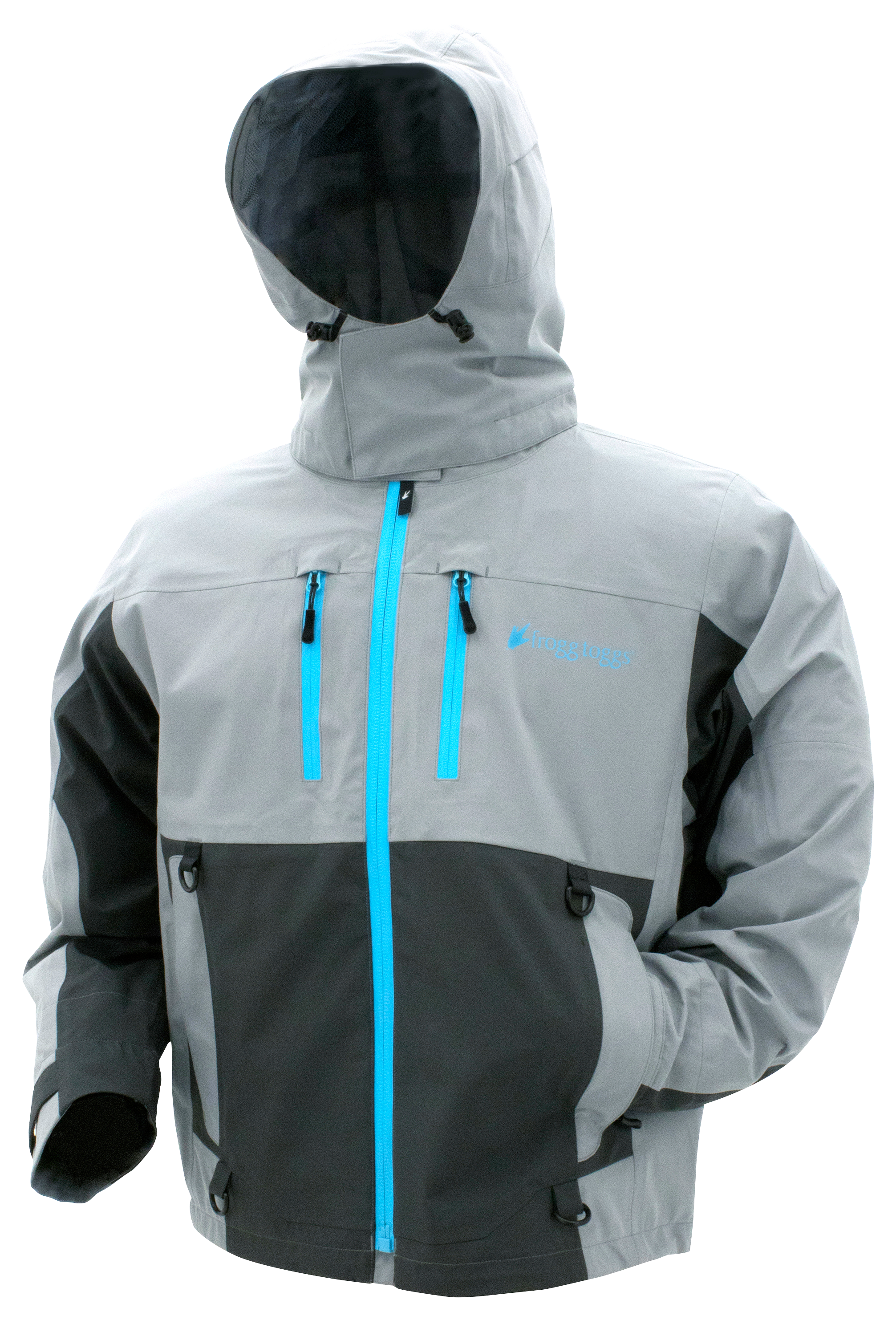 Frogg Toggs Pilot Guide Jacket for Ladies - Gray/Carbon - 2XL