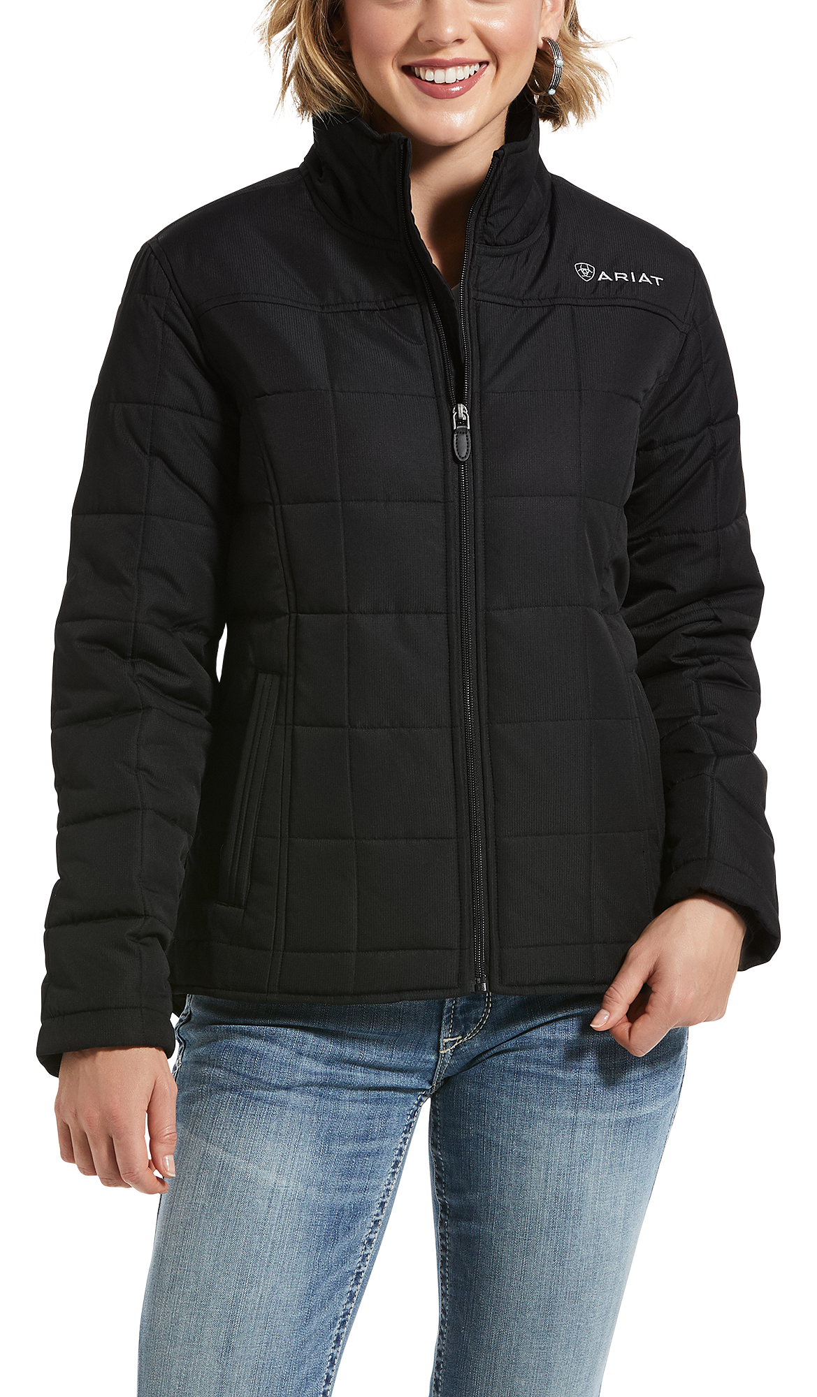 Image of Ariat R.E.A.L. Crius Jacket for Ladies - Black - S