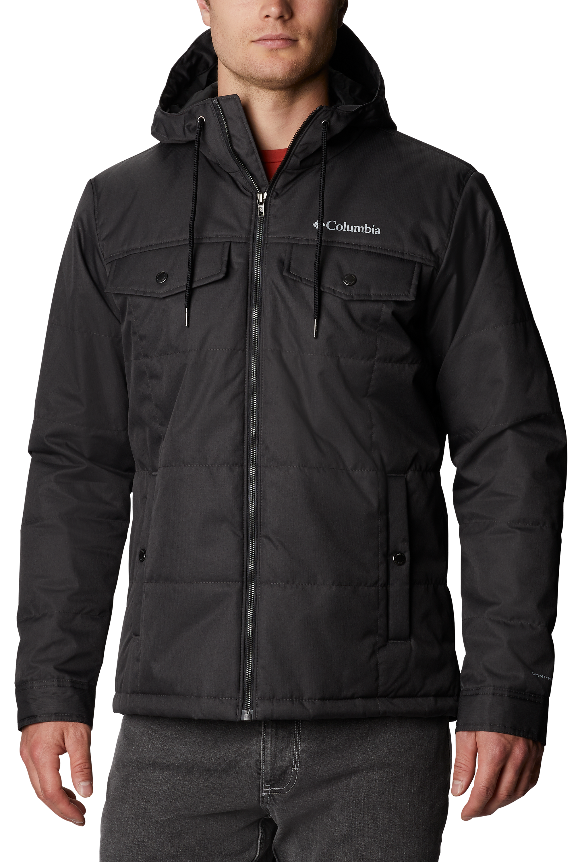 Columbia Montague Falls II Insulated Jacket for Men - Black Melange - M