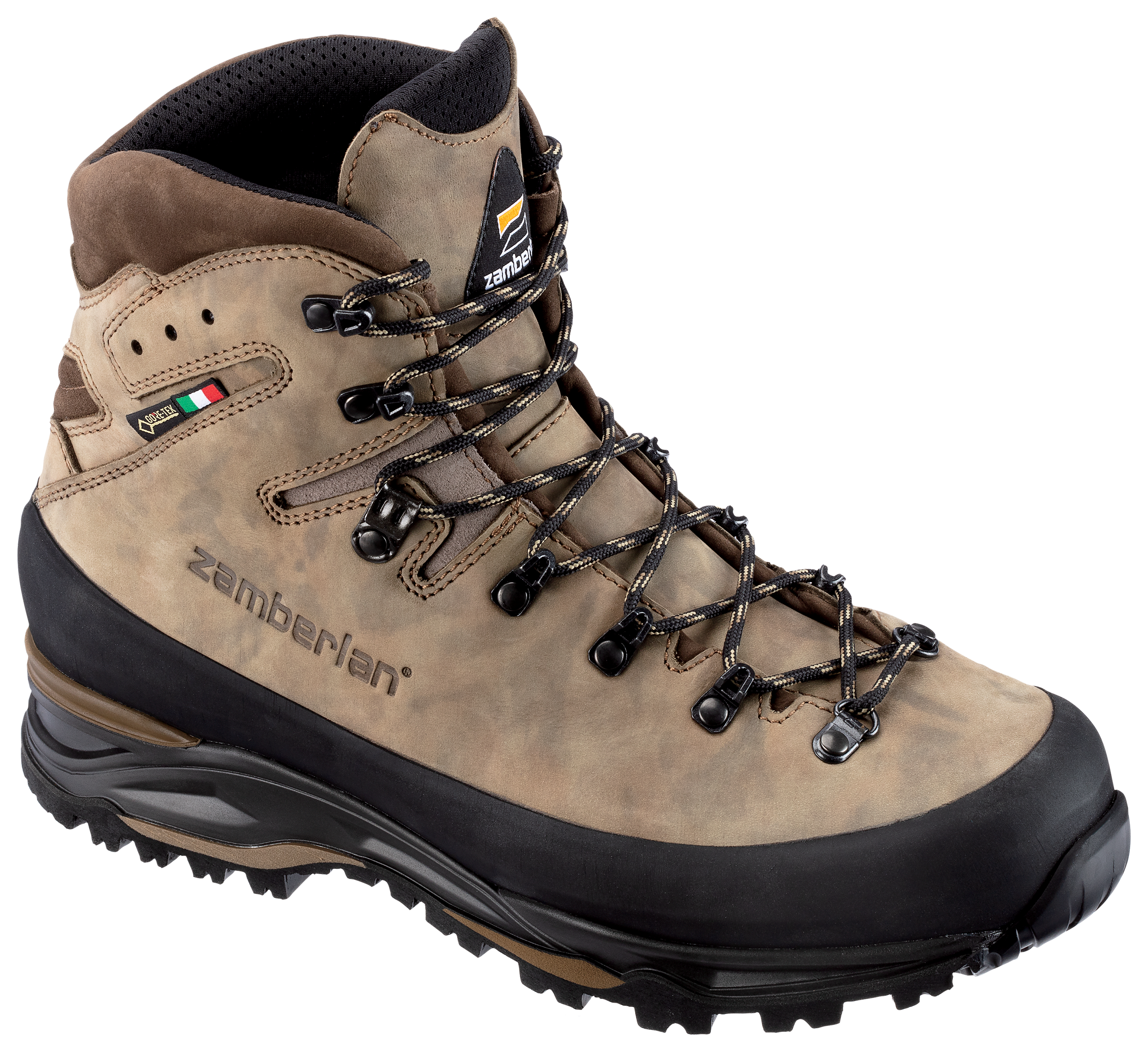 Zamberlan 960 Guide GORE-TEX RR Hunting Boots for Men - Brown Camo - 8M