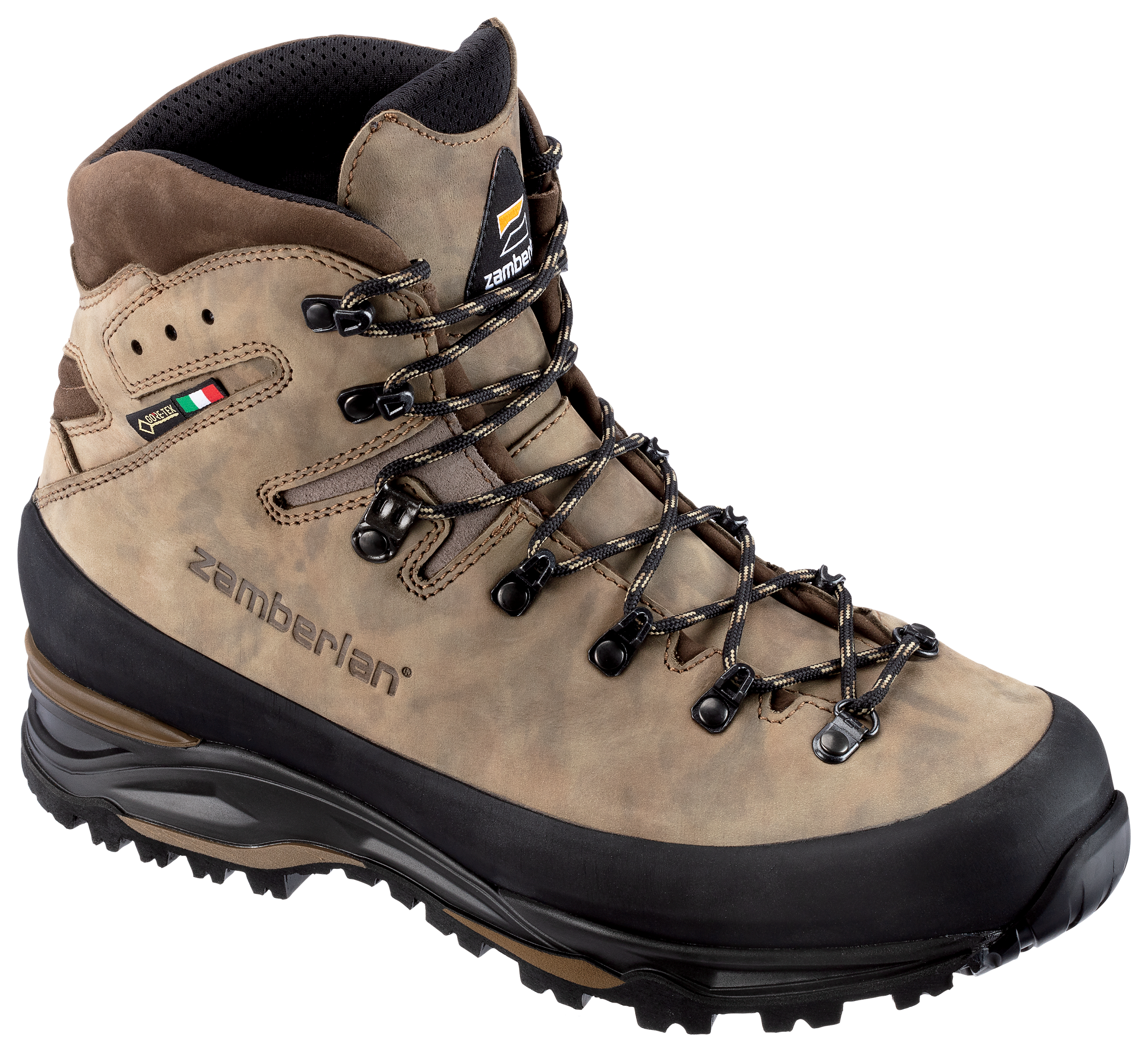 Zamberlan 960 Guide GORE-TEX RR Hunting Boots for Men - Brown Camo - 9.5W