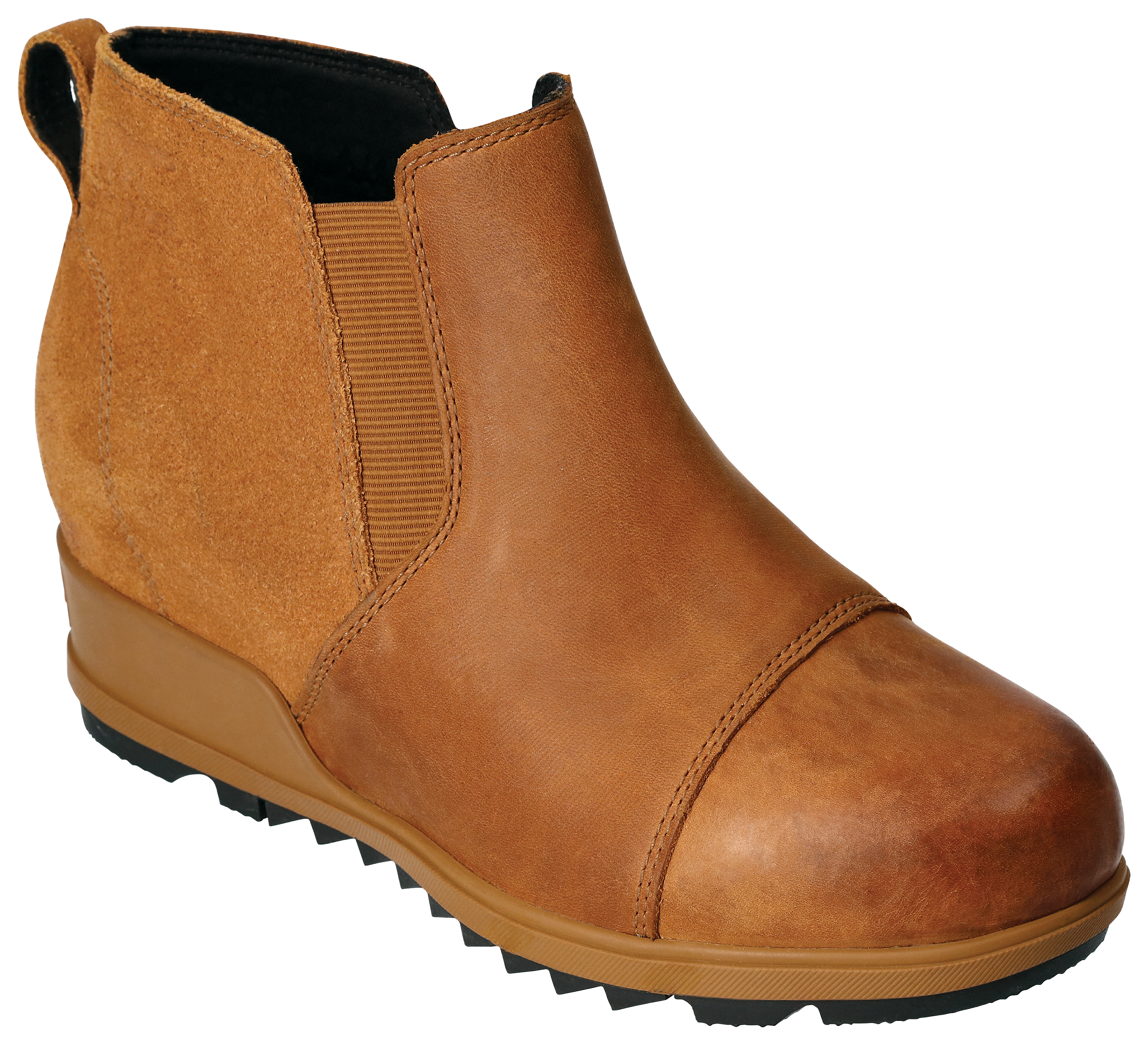 Sorel Evie Bootie Pull-On Ankle Boots for Ladies - Velvet Tan - 8M - 100789155-2860662 - Shoes Youll be ready for any sudden downpour when you we sku 100789155-2860662