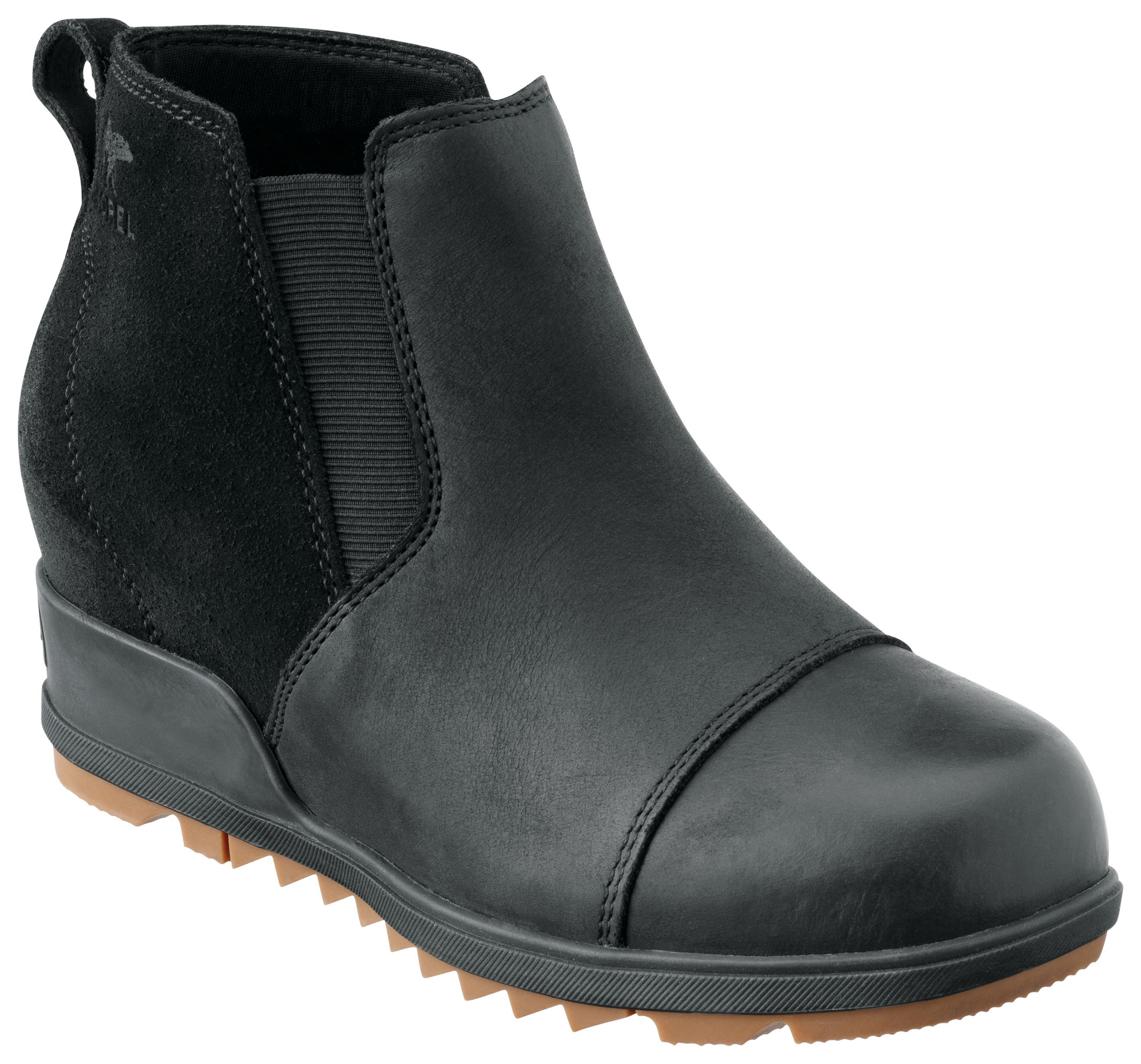Sorel Evie Bootie Pull-On Ankle Boots for Ladies - Black - 10M