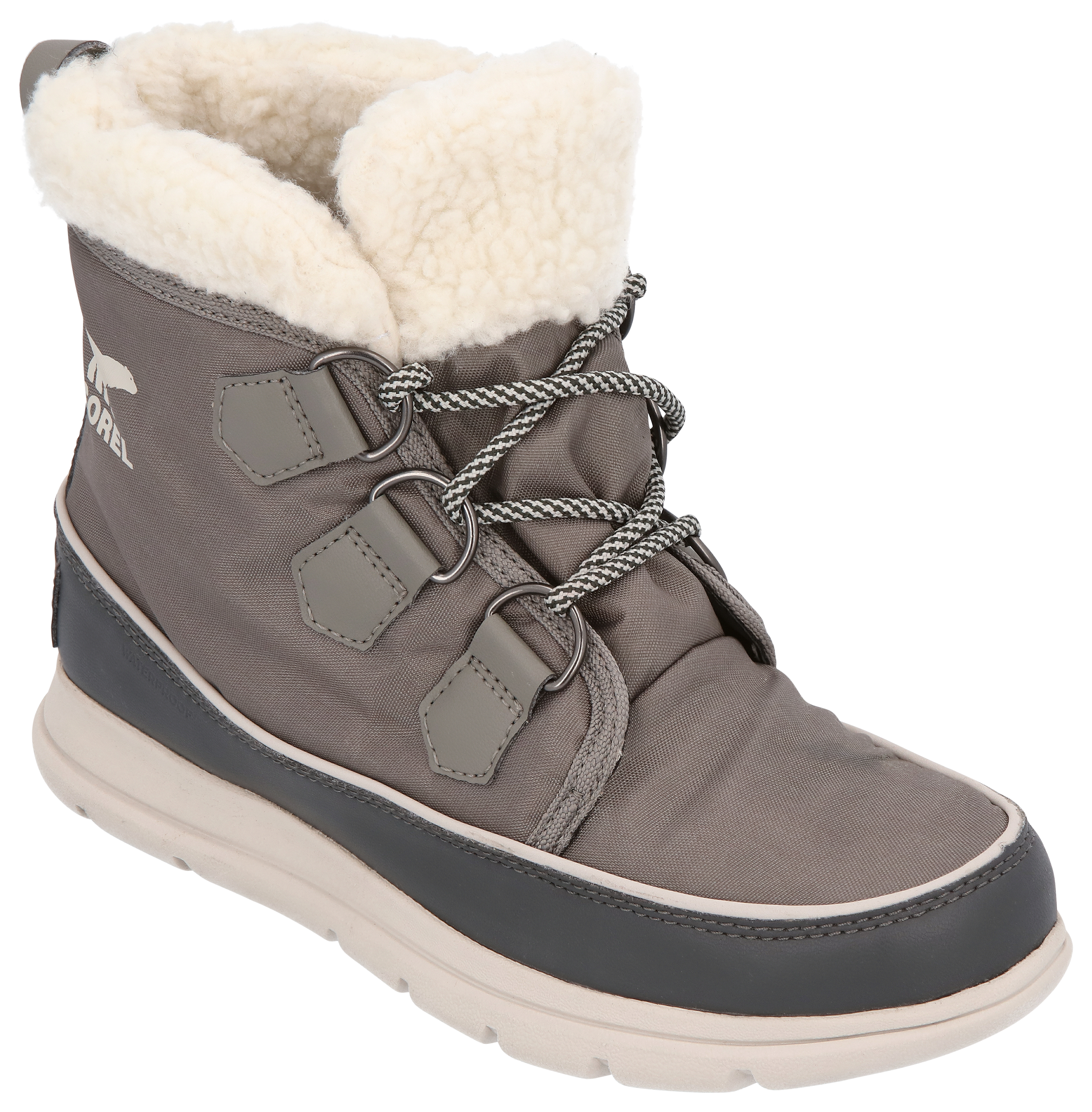 Sorel Explorer Carnival Insulated Waterproof Boots for Ladies - Quarry - 6M