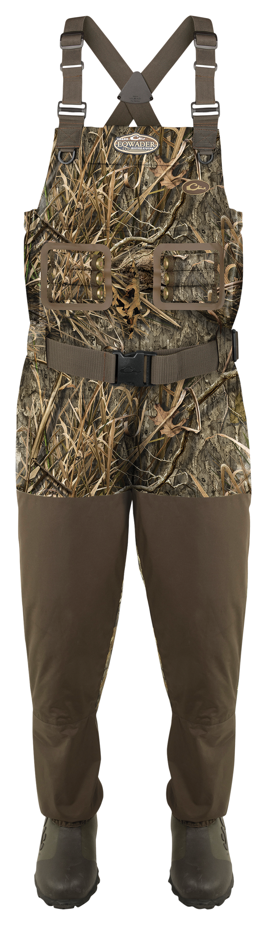 Drake Waterfowl Systems Eqwader 1600 Breathable Waders - Mossy Oak Shadow G - 100790223-2861422 - Fishing and Hunting Waders An ultra-versatile wader for waterfowlers, the Eqw sku 100790223-2861422