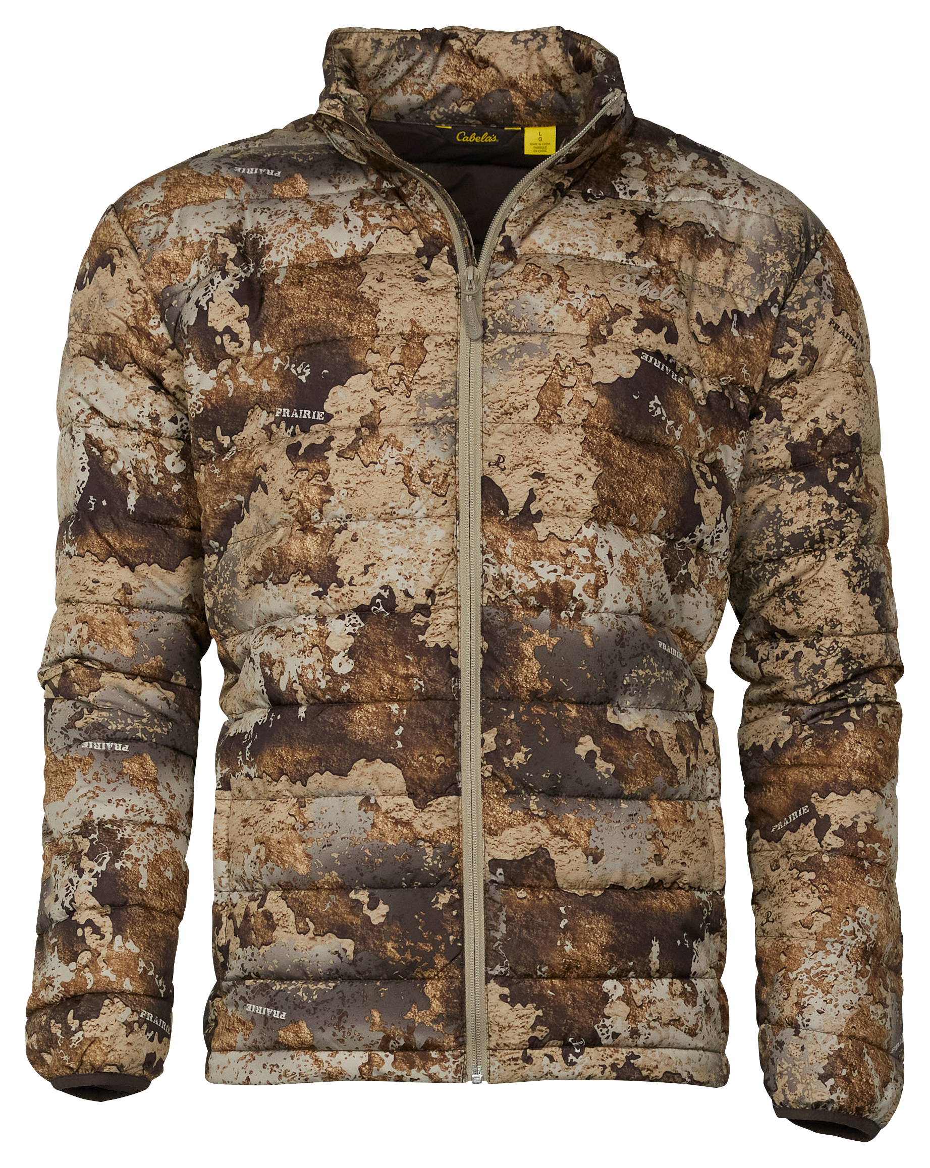 Image of Cabela's Puffy Camo Insulated Jacket for Men - TrueTimber Prairie - 3XL