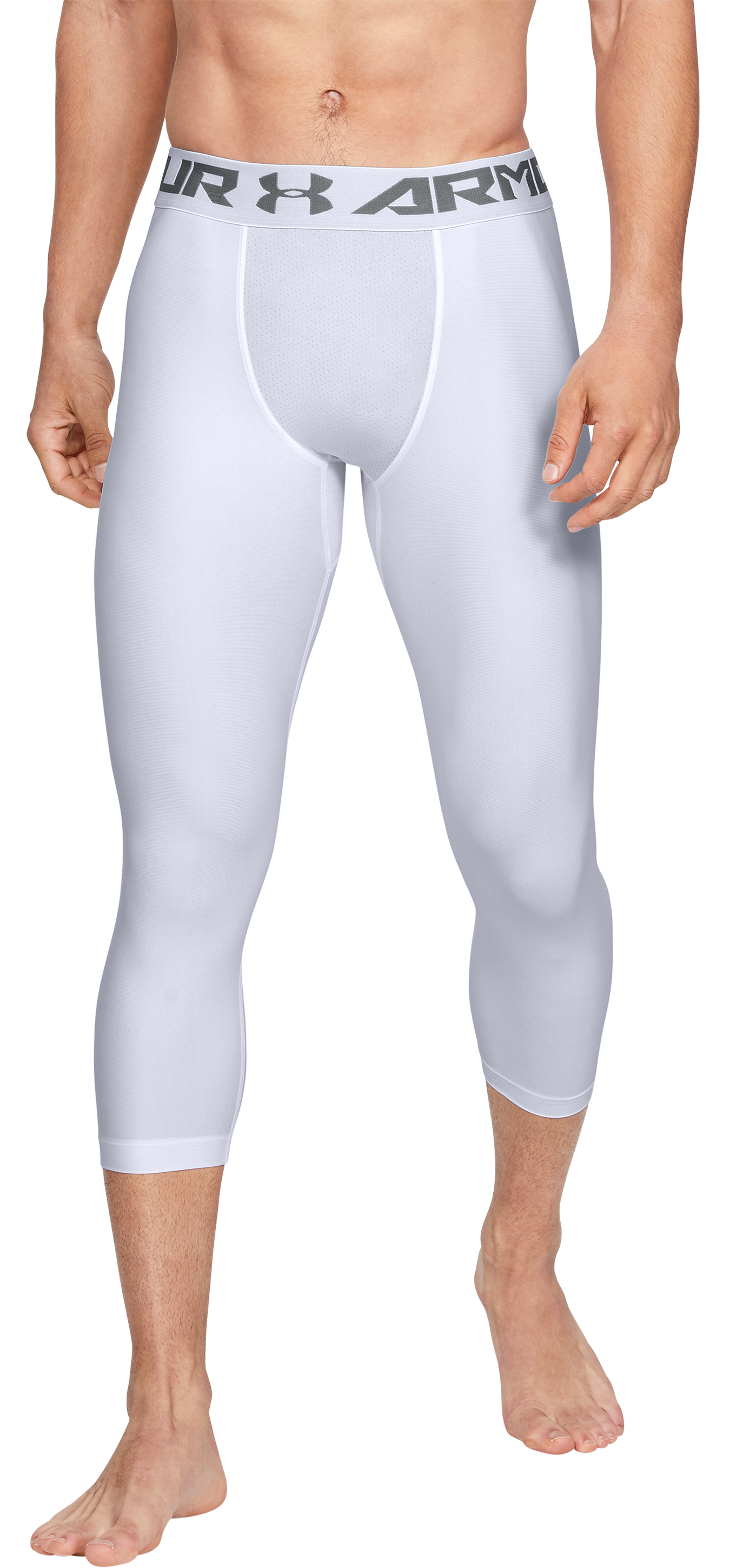 Under Armour HeatGear Armour Compression Three-Quarter Leggings for Men - W