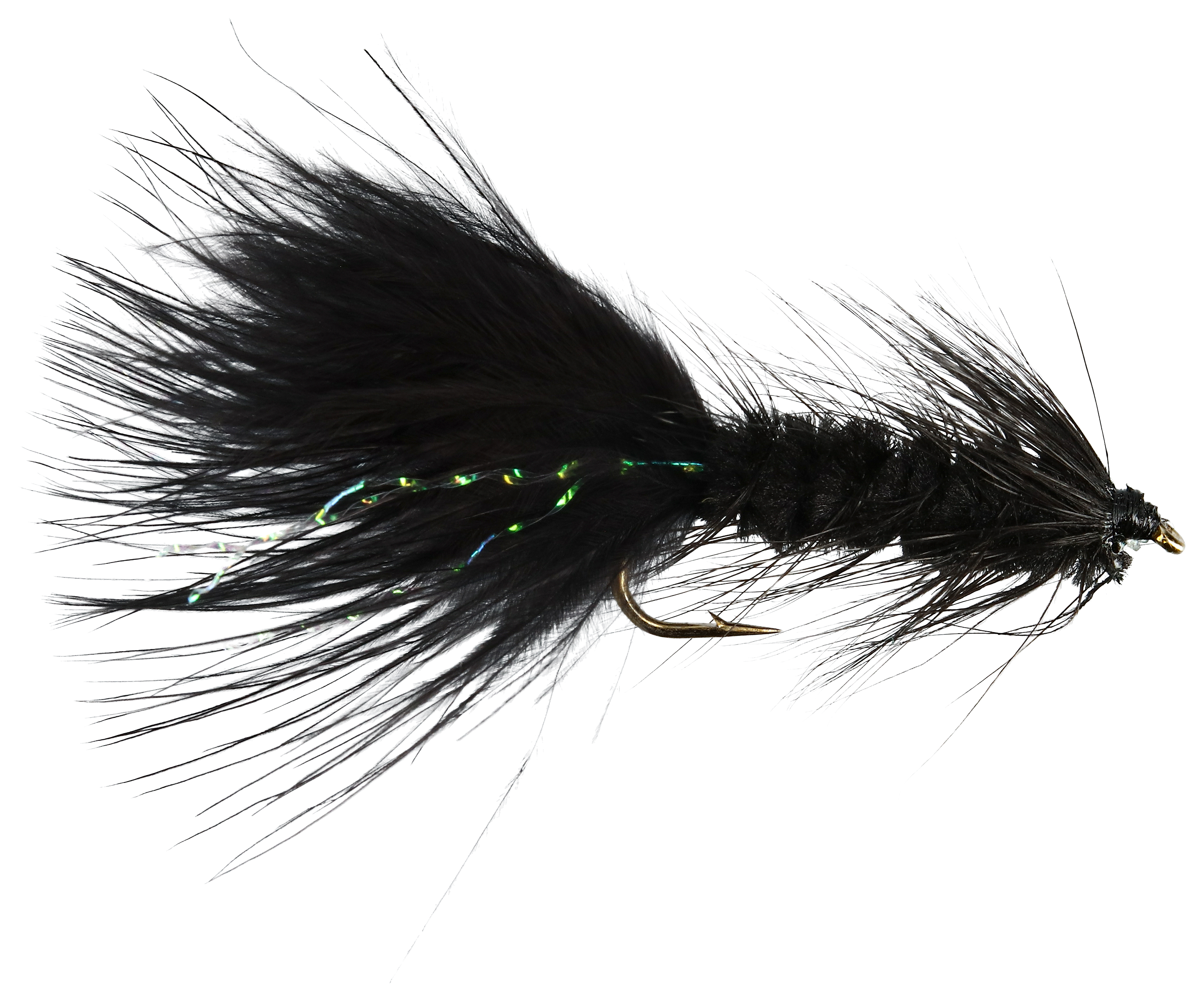 White River Fly Shop Woolly Bugger Flies - 10 - Black - 12 Pack - 100790716-2861787 - Backpacks The White River Fly Shop® Woolly Bugger Flies del sku 100790716-2861787