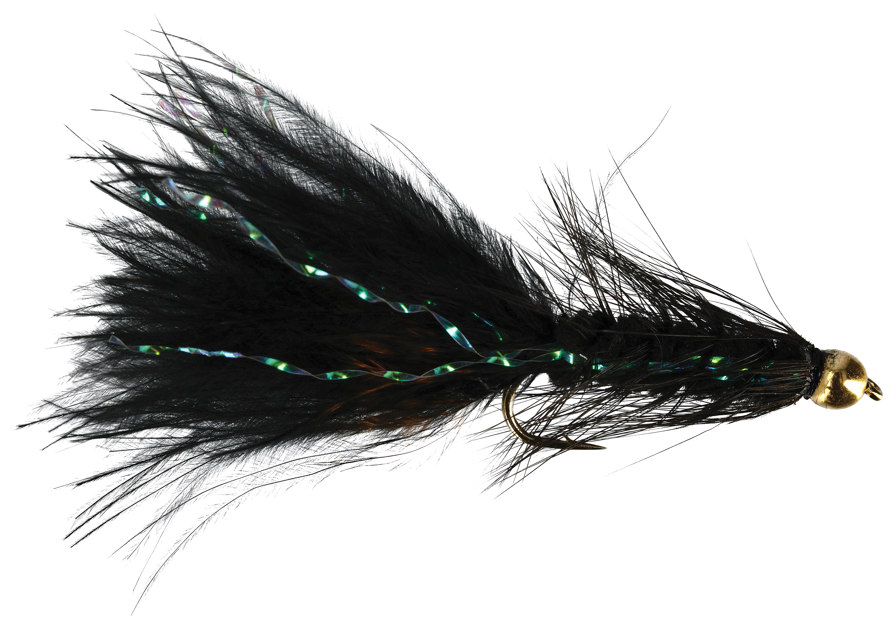 WHITE RIVER FLY SHOP Bead-Head Crystal Woolly Bugger Flies