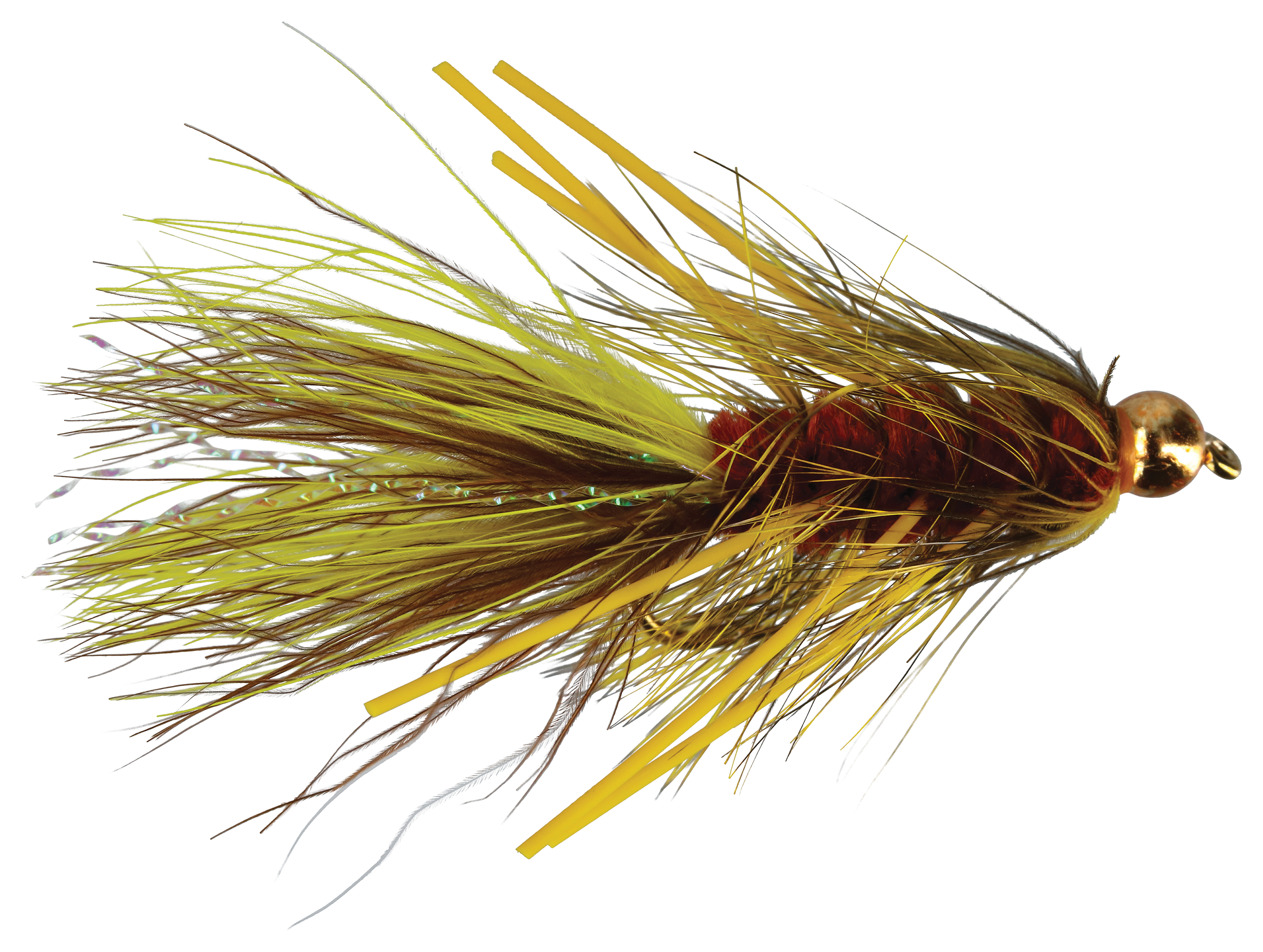 Rainys Bead-Head Autumn Woolly Bugger 12-Pack - 10
