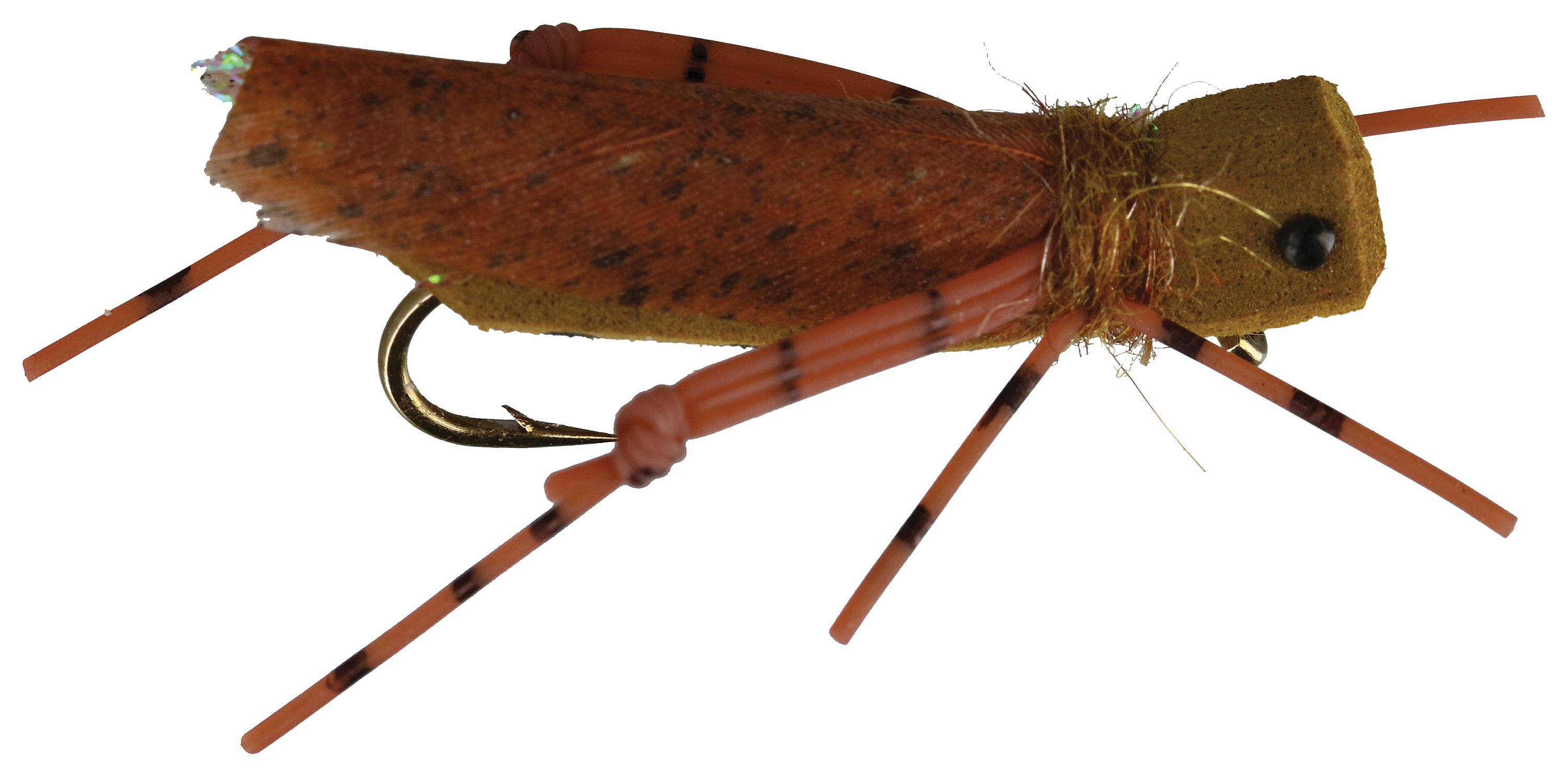 Rainys Grand Hopper Fly 12-Pack - 8 - Insect Brown