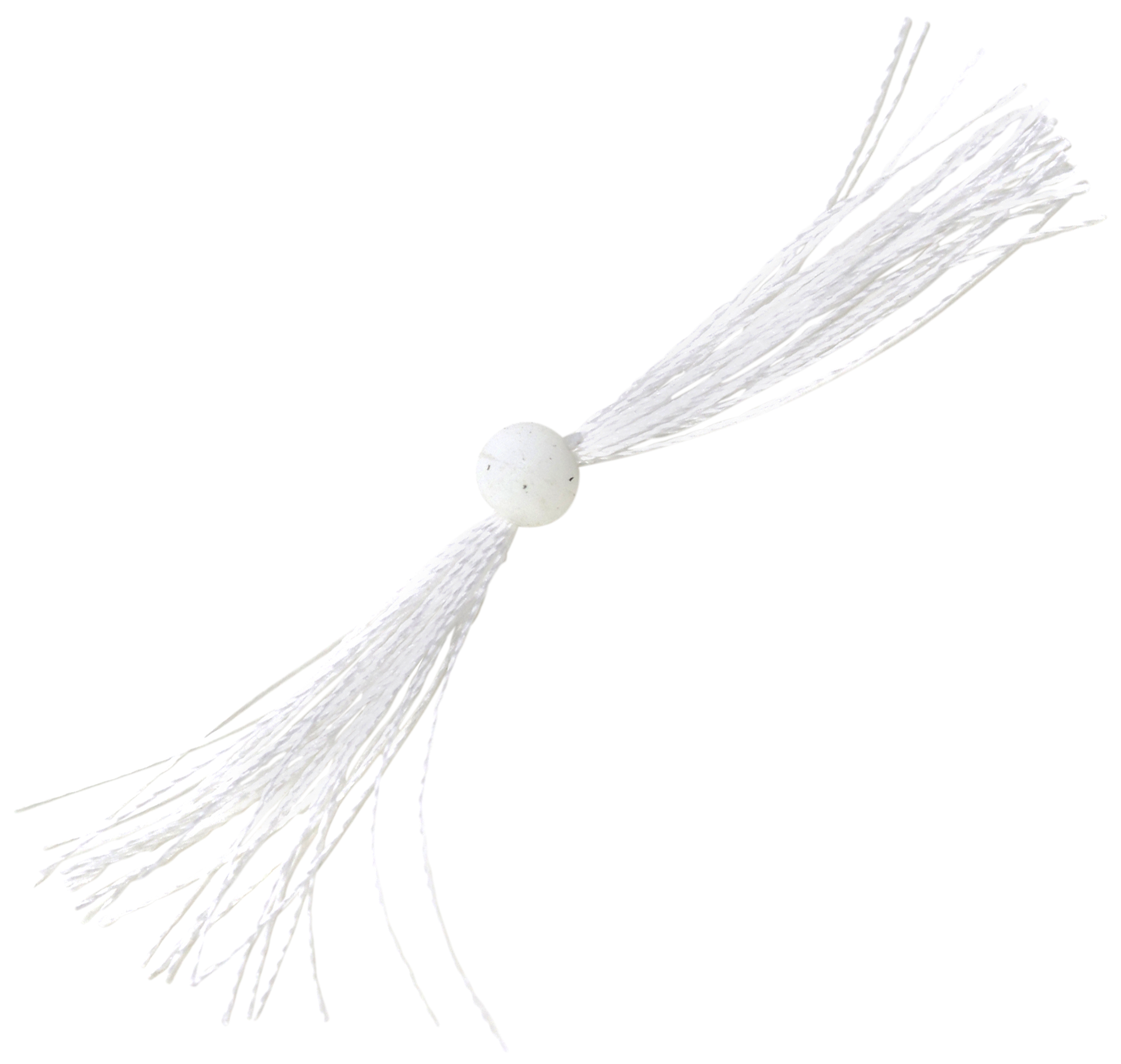 Clam Silkie Ice Jig Trailer - 1-1/2 - White