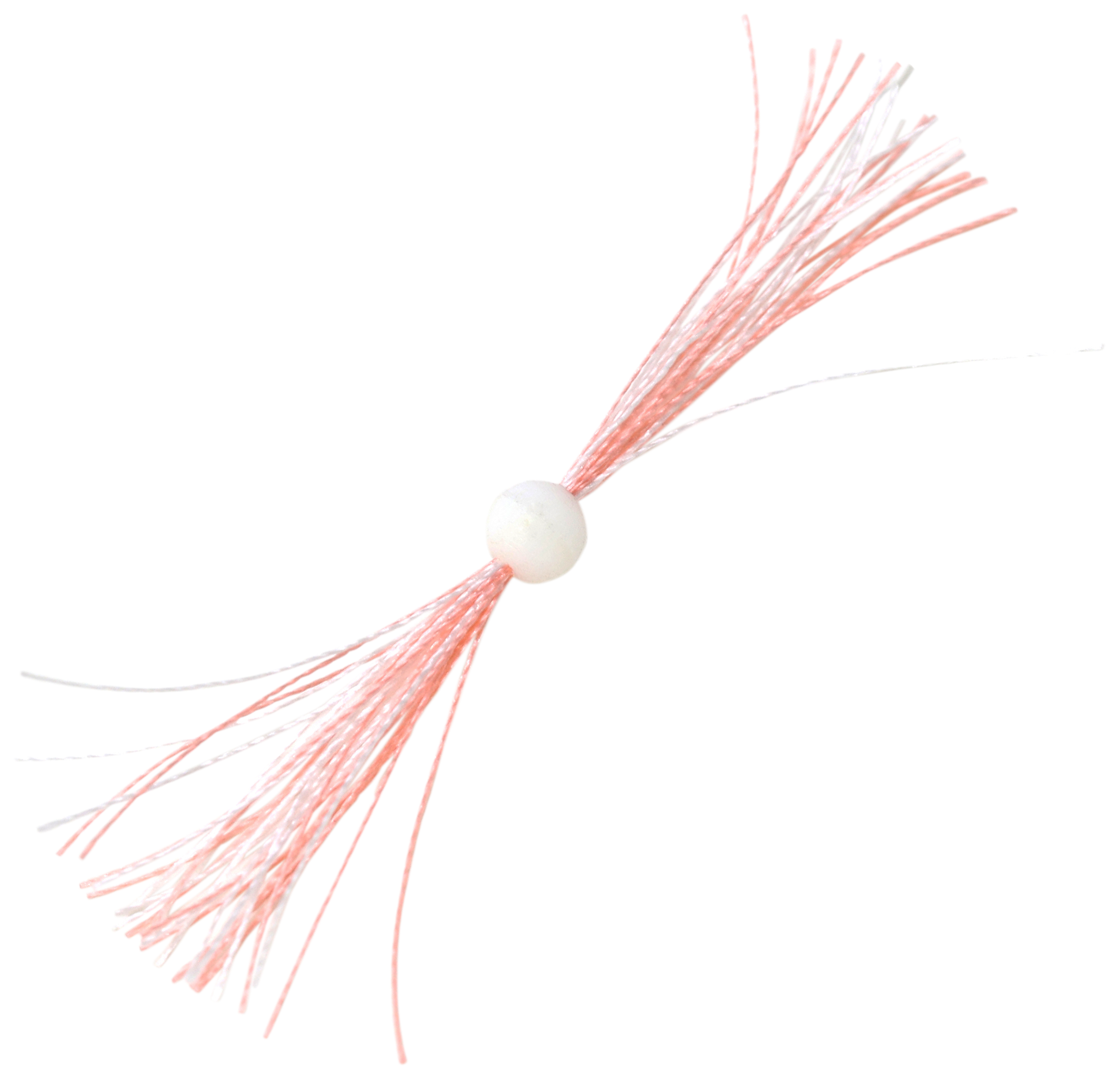 Clam Silkie Ice Jig Trailer - 1-1/2 - Pink/White