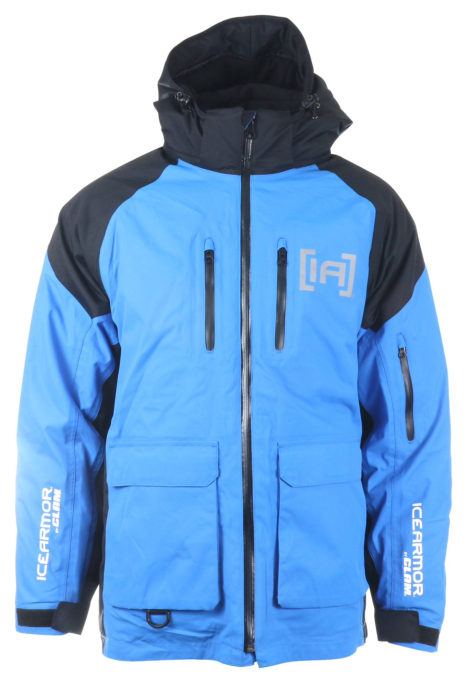 Image of IceArmor by Clam Rise Float Ice-Fishing Parka for Men - Blue/Black - 2XL