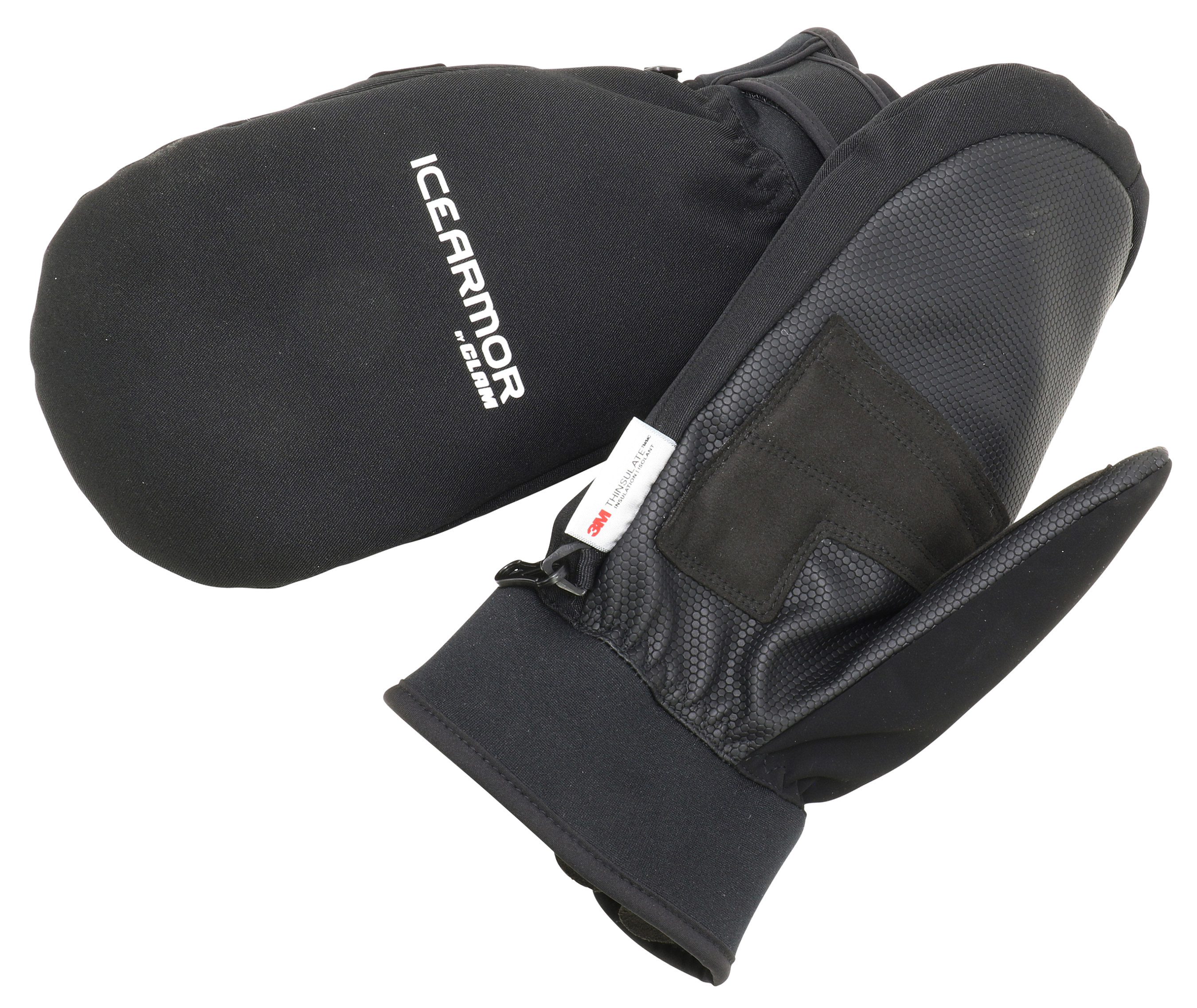 IceArmor by Clam Delta Mitts for Men - Black - S