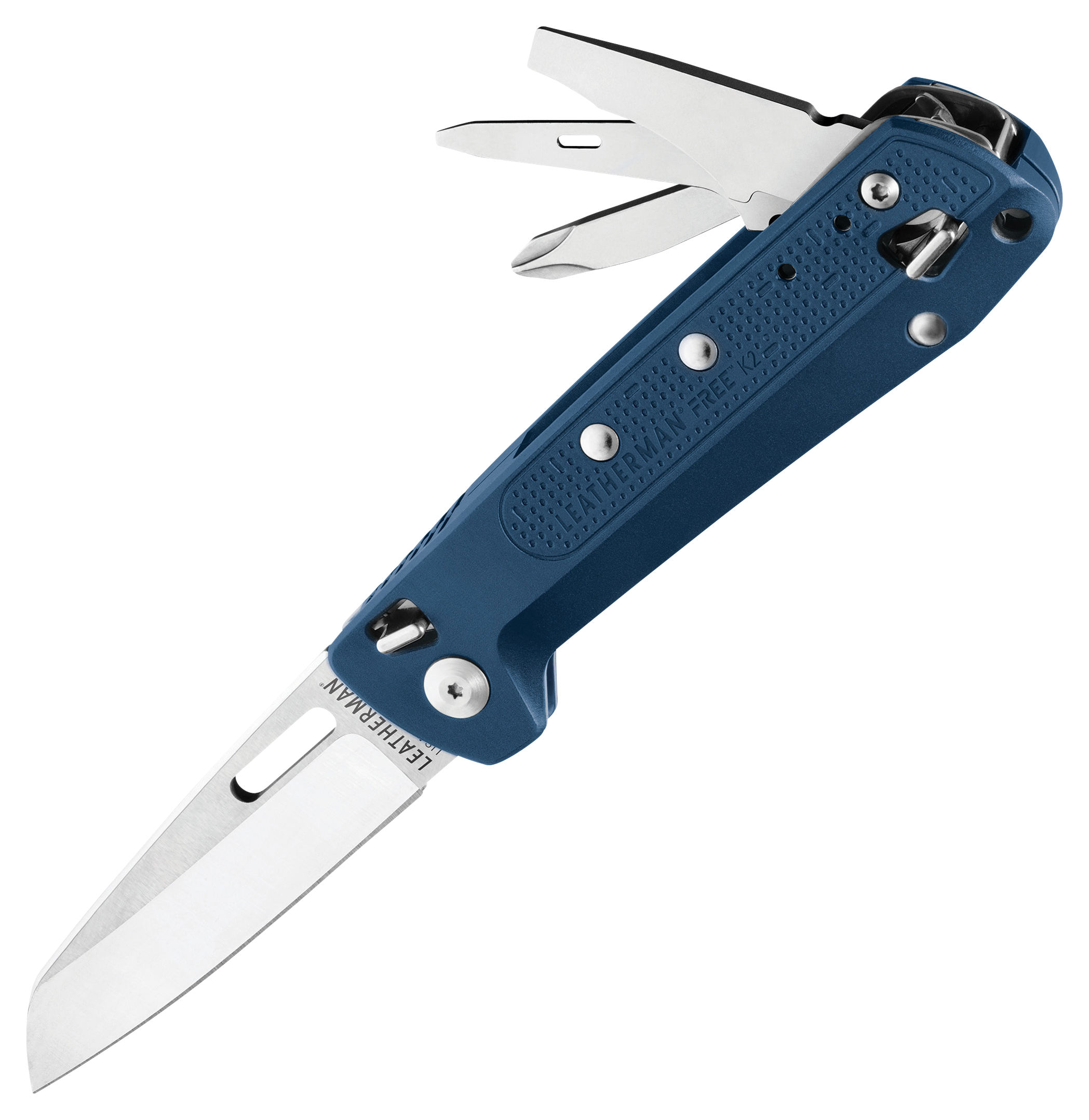 Leatherman FREE K2 Multi-Tool Pocket Knife - Navy