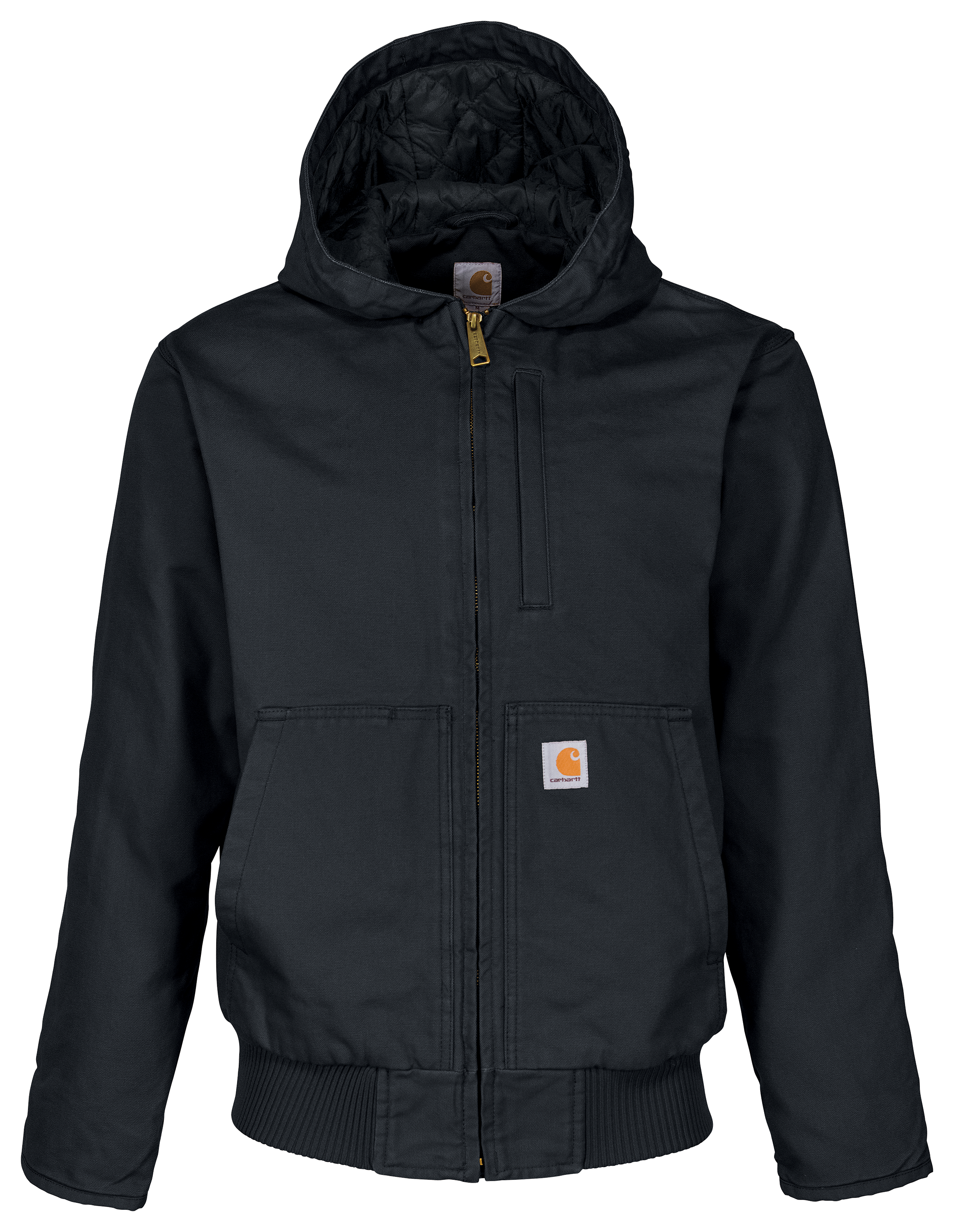 Carhartt Men's Loose Fit Washed Duck Insulated Active Jacket, Black, Small  : : Clothing, Shoes & Accessories