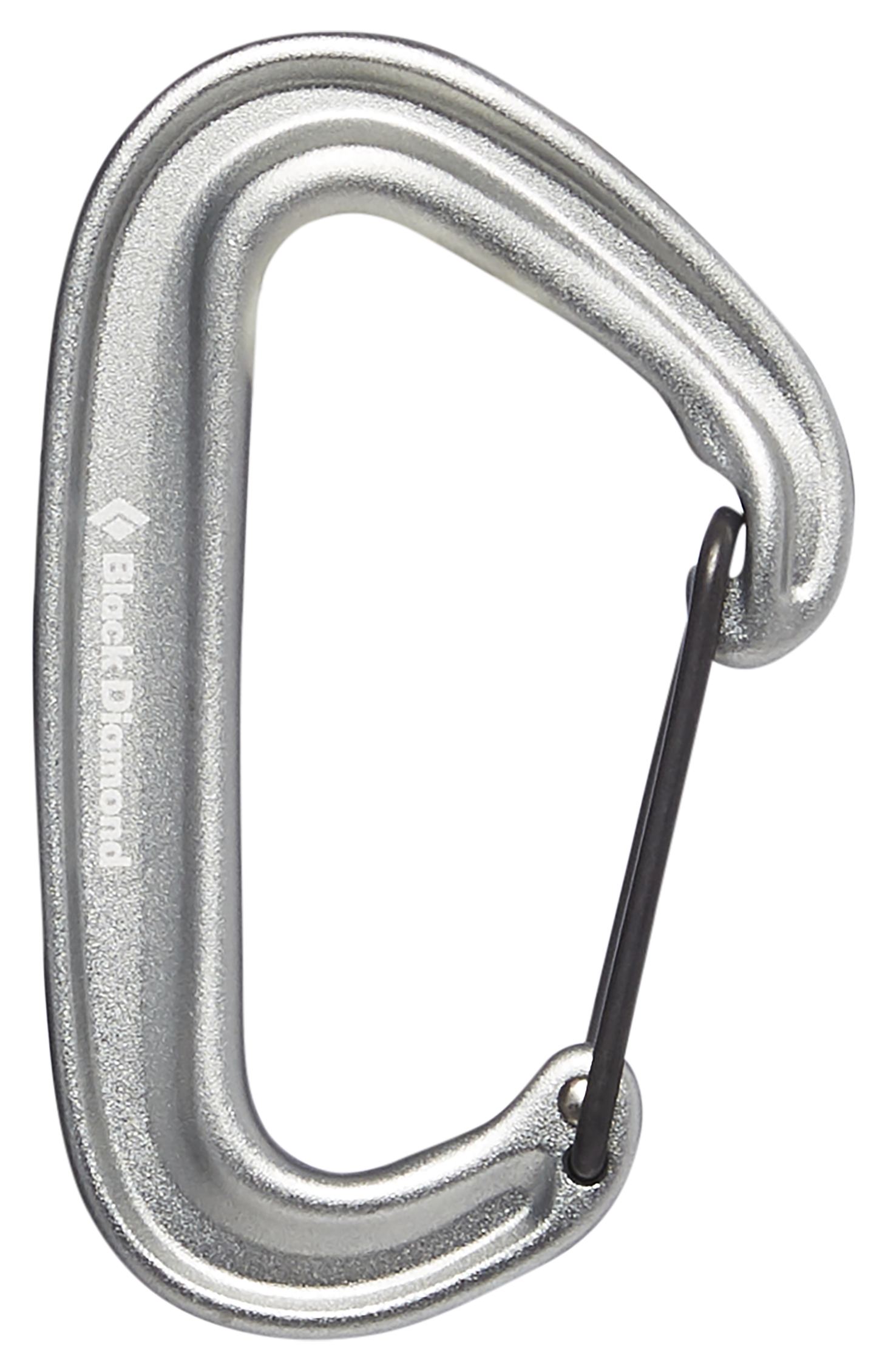 Image of Black Diamond MiniWire Carabiner - Light Gray