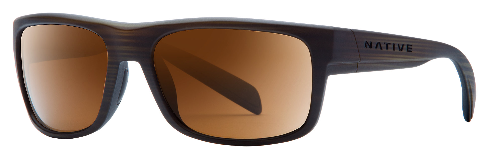 Native Eyewear Ashdown XD9003 Polarized Sunglasses - Wood/Brown - Medium