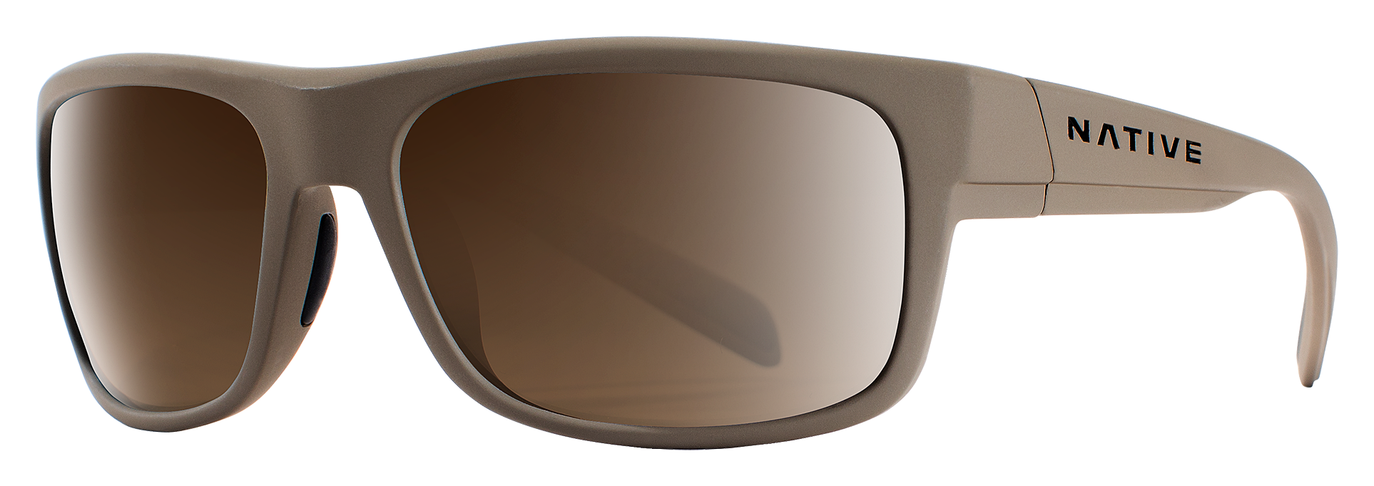 Native Eyewear Ashdown XD9003 Polarized Sunglasses - Desert Tan/Brown - Med